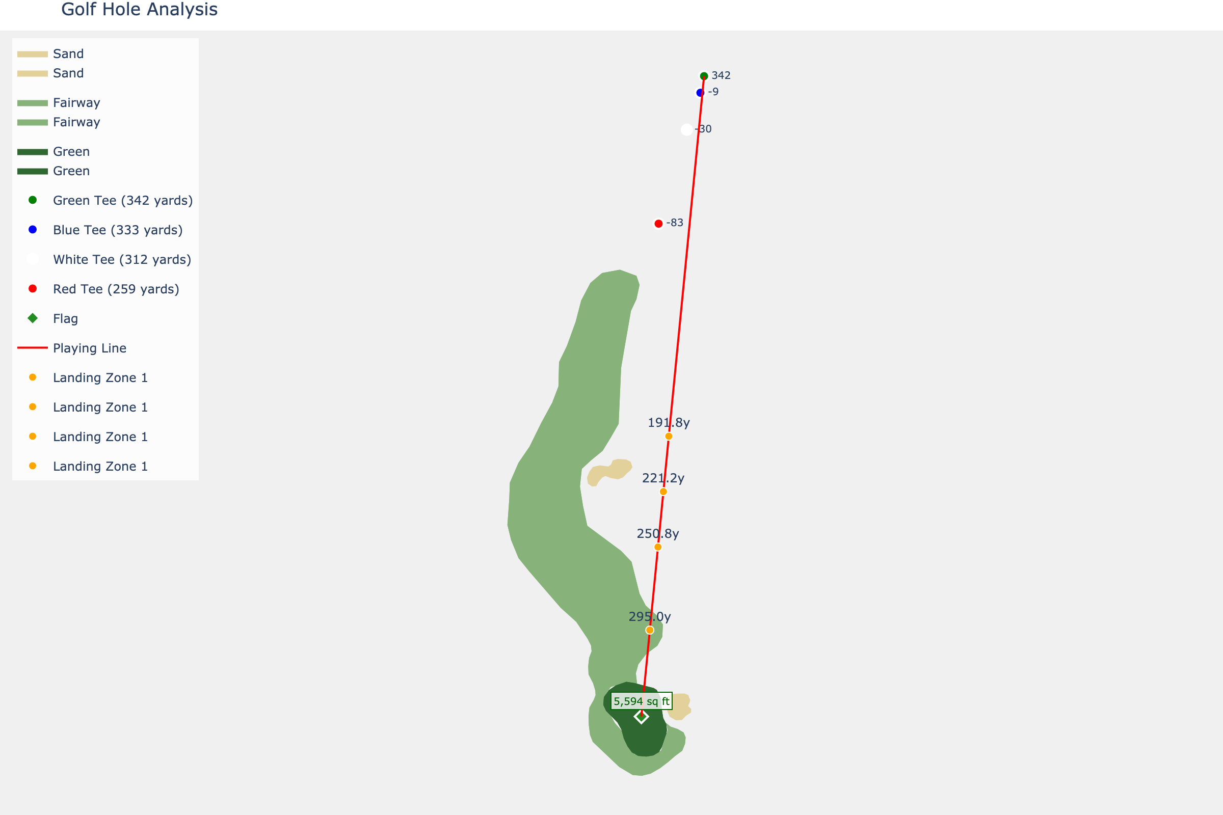 Hole 16 at Caves Valley Golf Club