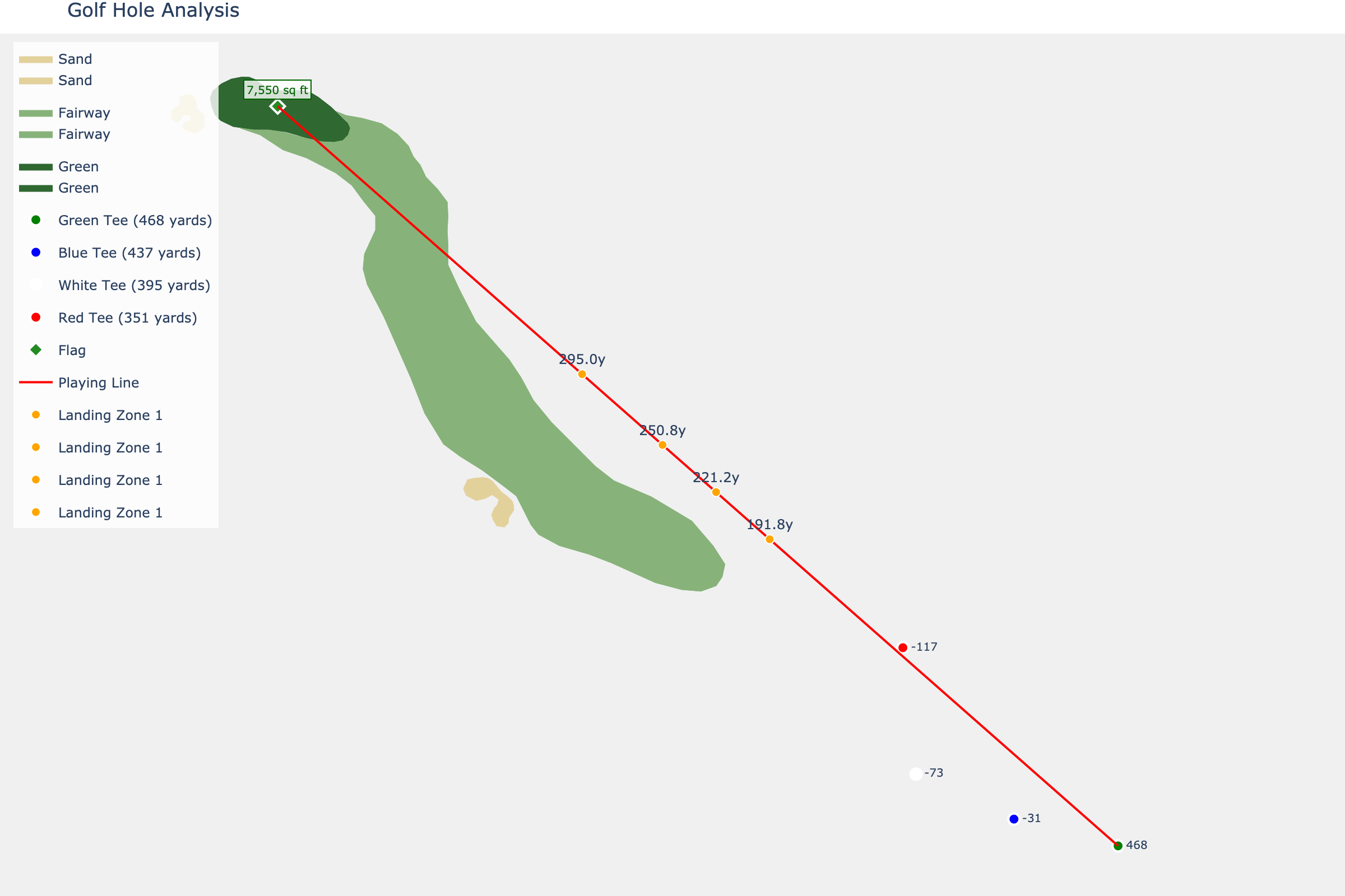 Hole 17 at Caves Valley Golf Club
