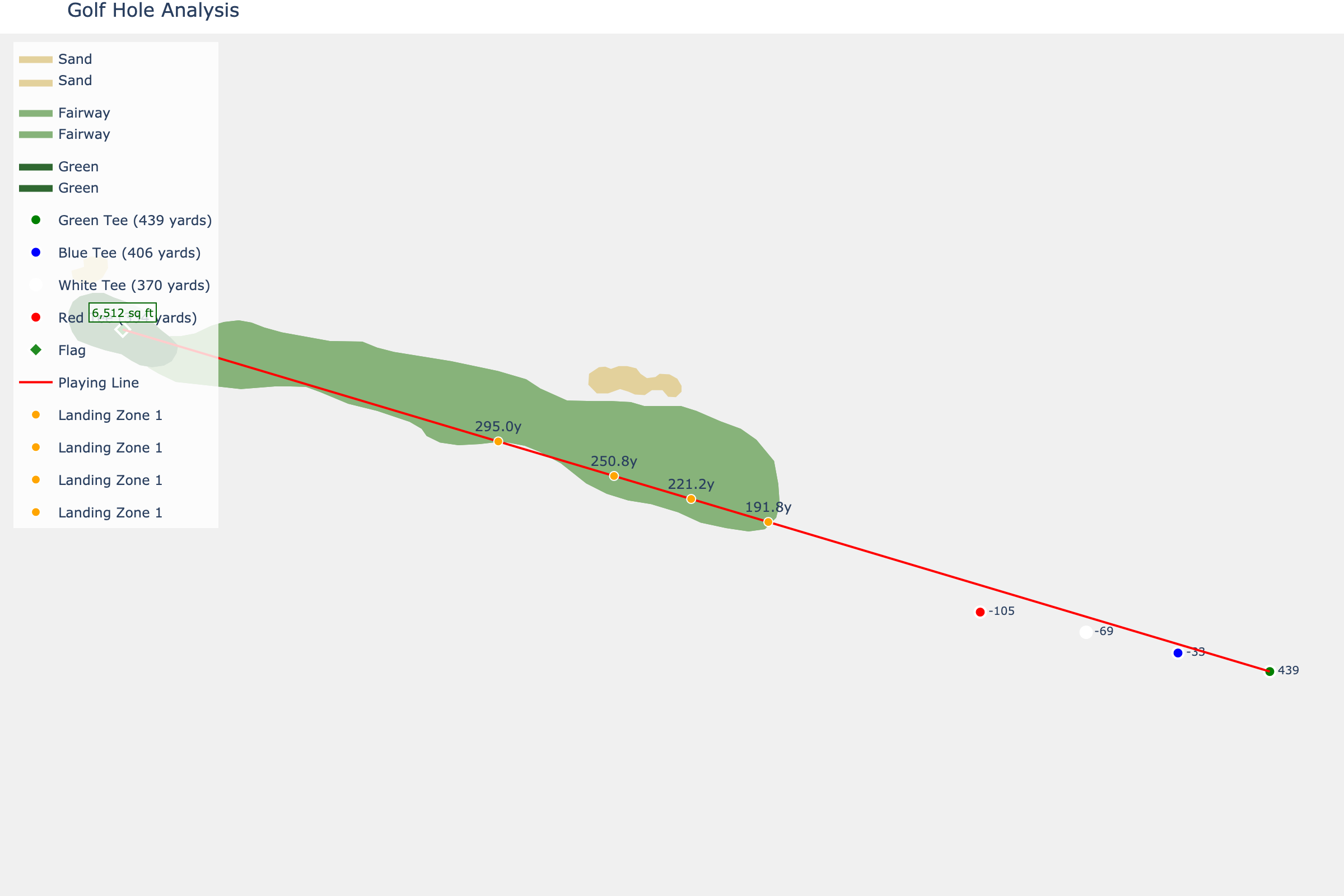 Hole 5 at Caves Valley Golf Club