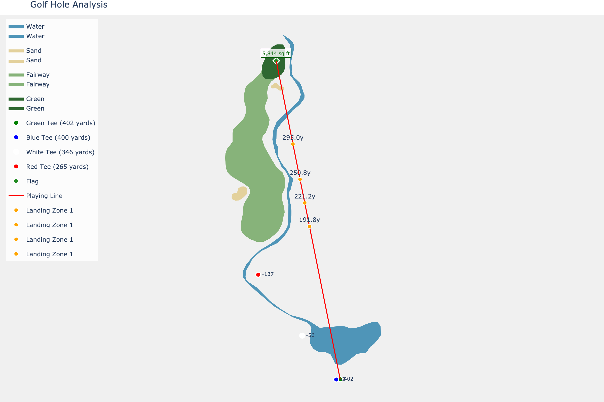 Hole 9 at Caves Valley Golf Club