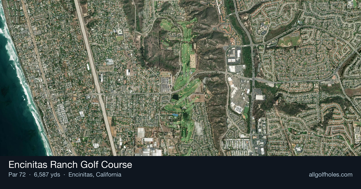 Encinitas Ranch Course Map Encinitas Ranch Golf Course | Scorecard &… | All Golf Holes