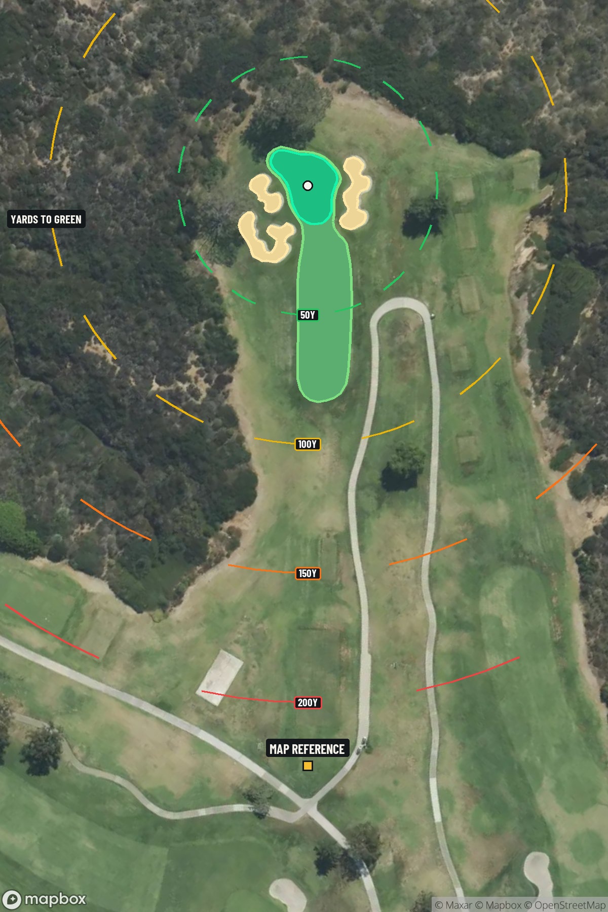 Hole 16 aerial at Torrey Pines Golf Club (South Course)