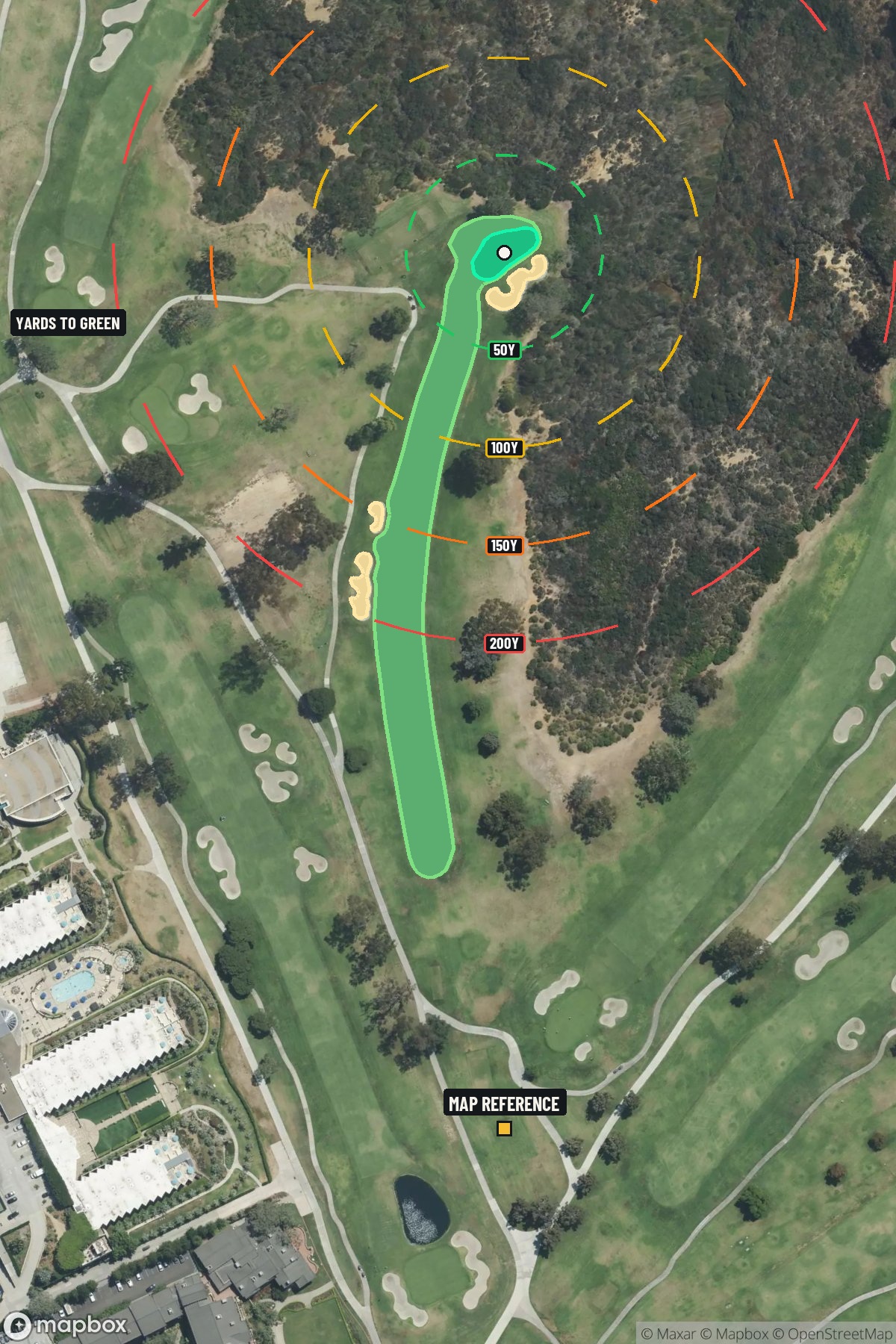 Hole 7 aerial at Torrey Pines Golf Club (South Course)
