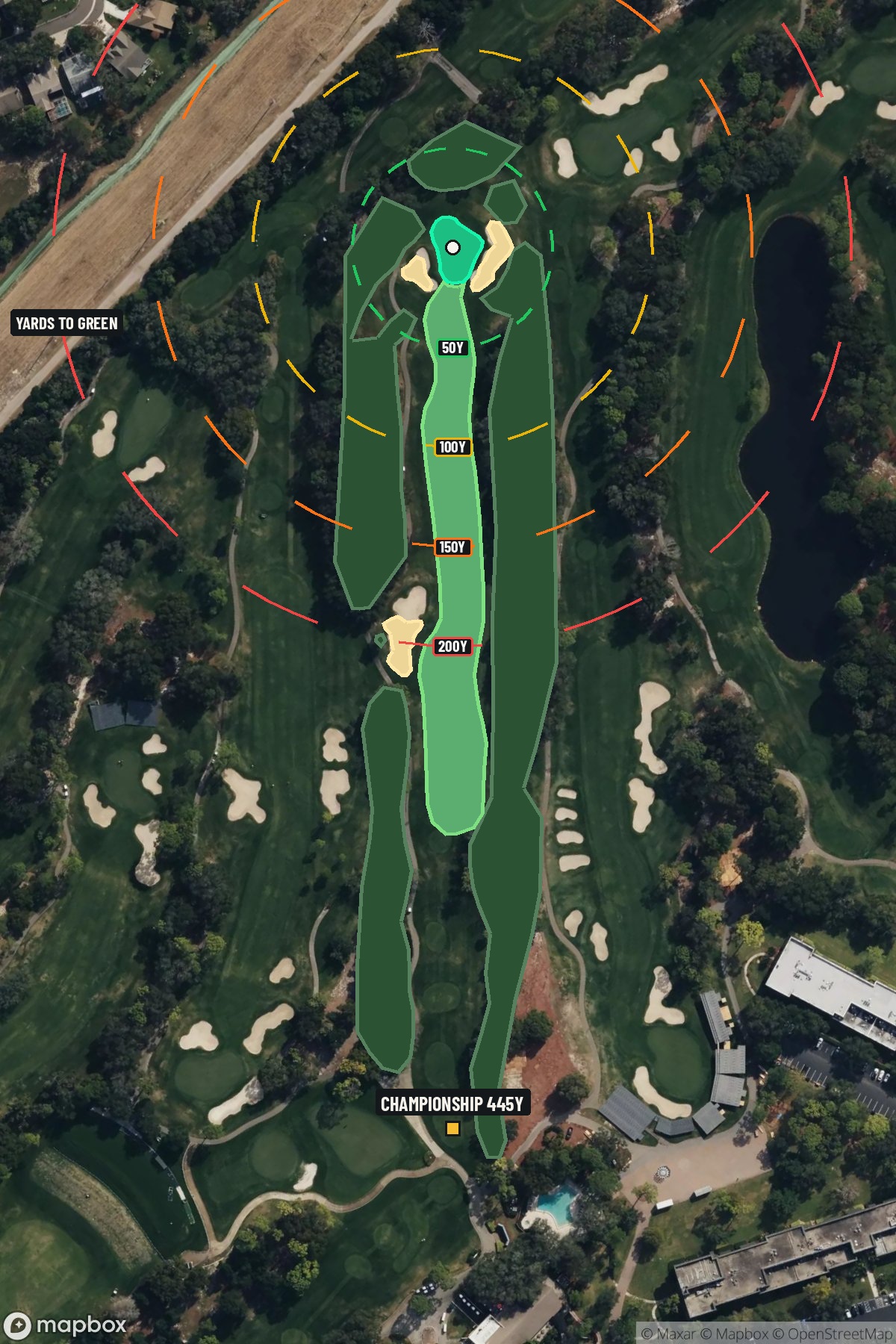 Hole 10 aerial at Westin Innisbrook Resort 'Copperhead Course'