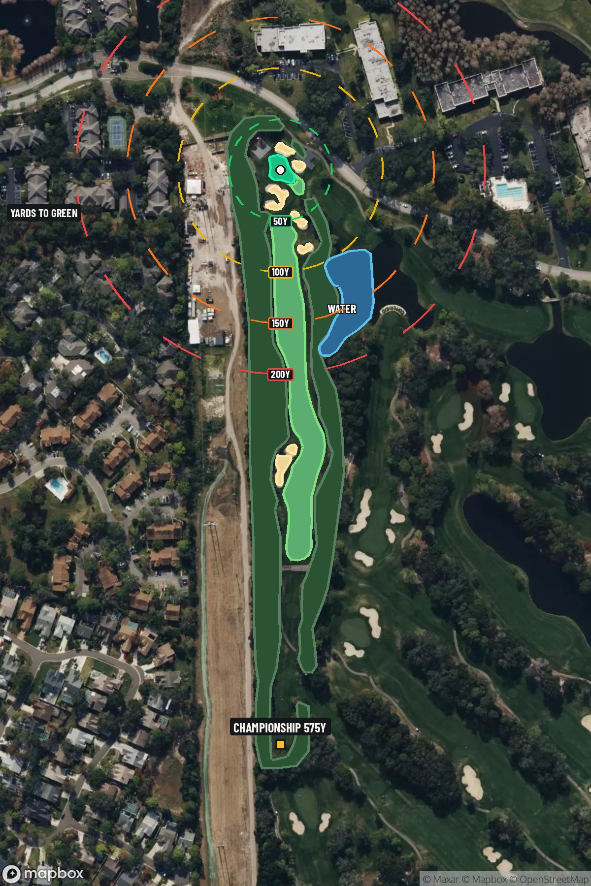 Hole 11 aerial at Westin Innisbrook Resort 'Copperhead Course'