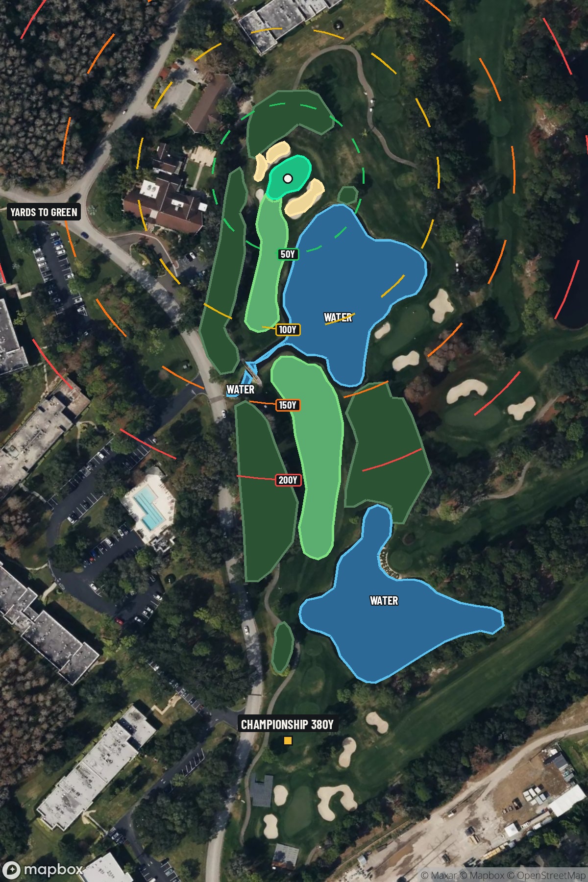 Hole 12 aerial at Westin Innisbrook Resort 'Copperhead Course'