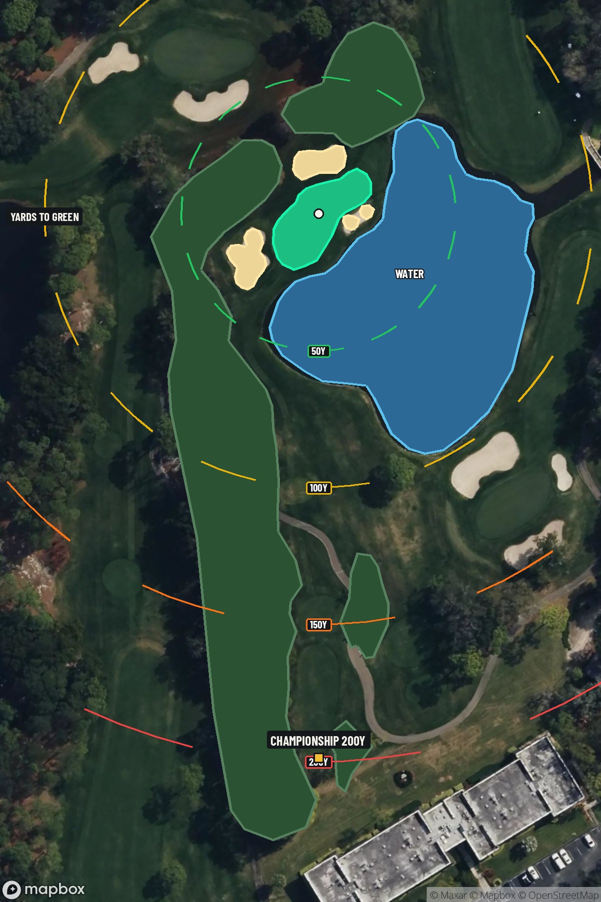 Hole 13 aerial at Westin Innisbrook Resort 'Copperhead Course'