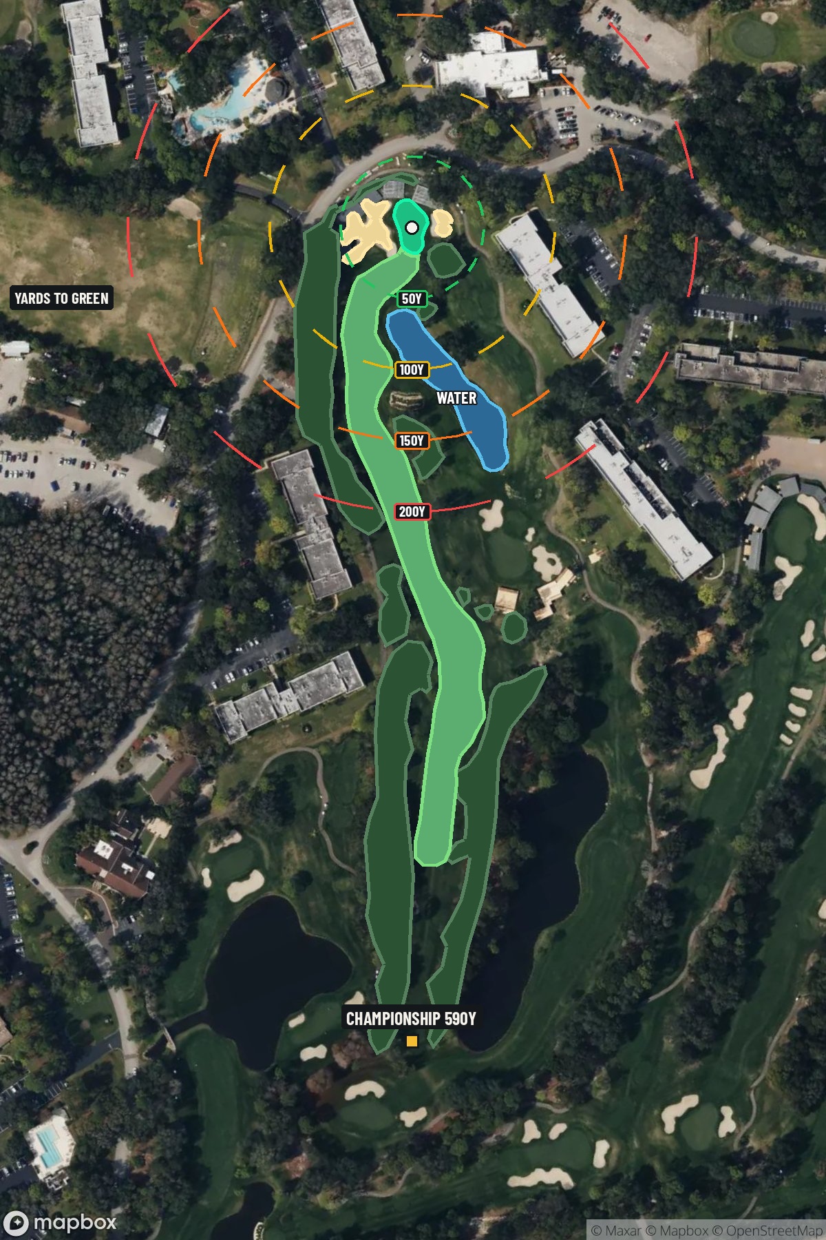Hole 14 aerial at Westin Innisbrook Resort 'Copperhead Course'