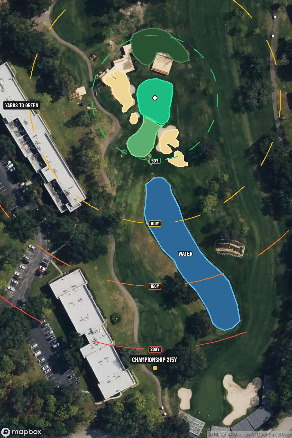 Hole 15 aerial at Westin Innisbrook Resort 'Copperhead Course'