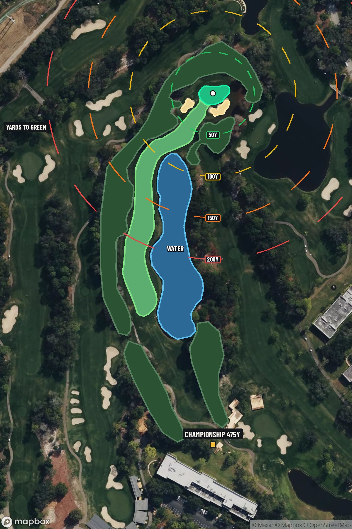 Hole 16 aerial at Westin Innisbrook Resort 'Copperhead Course'