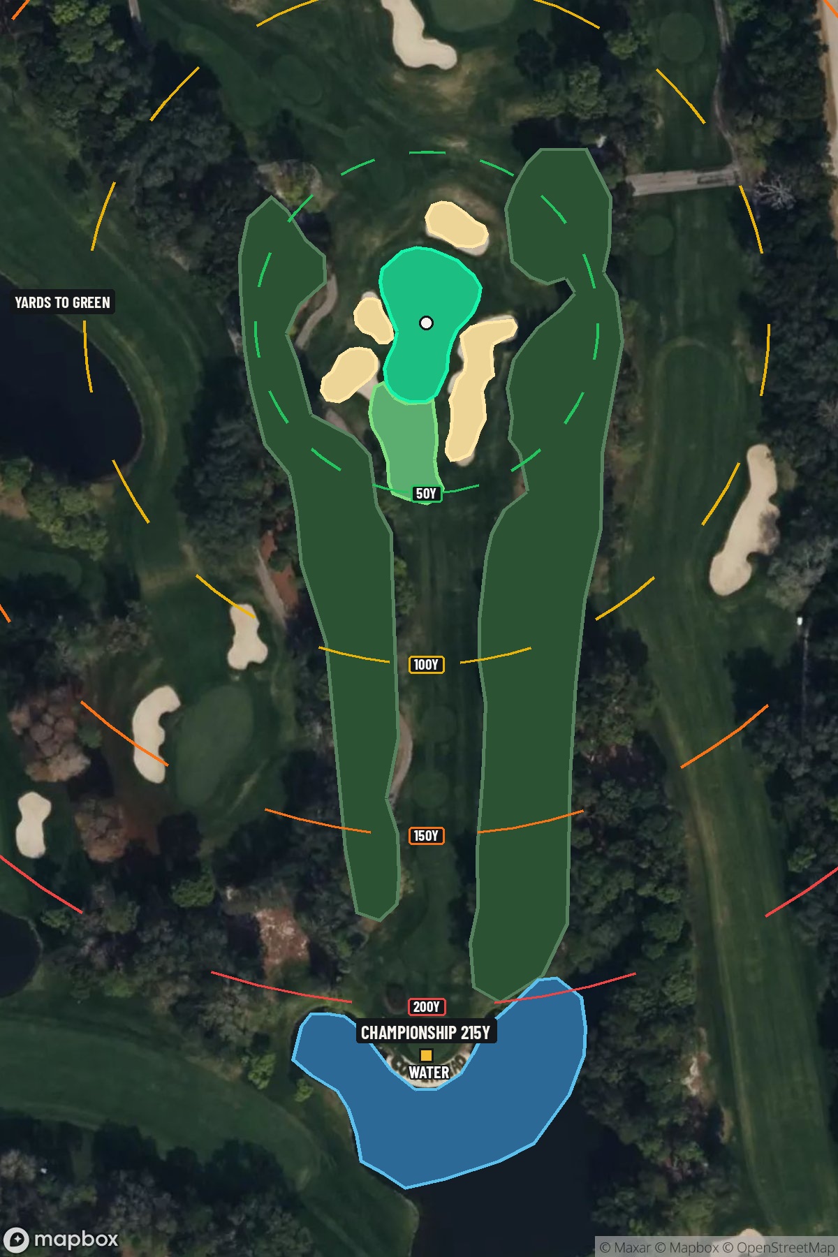 Hole 17 aerial at Westin Innisbrook Resort 'Copperhead Course'