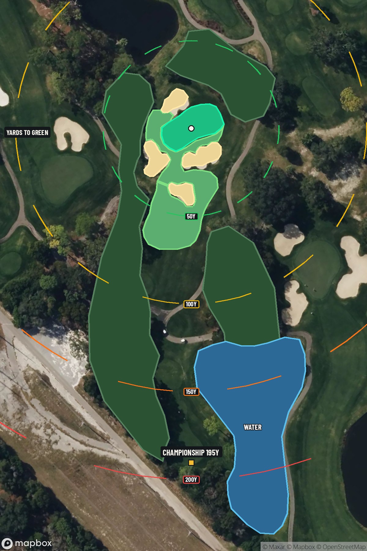 Hole 4 aerial at Westin Innisbrook Resort 'Copperhead Course'