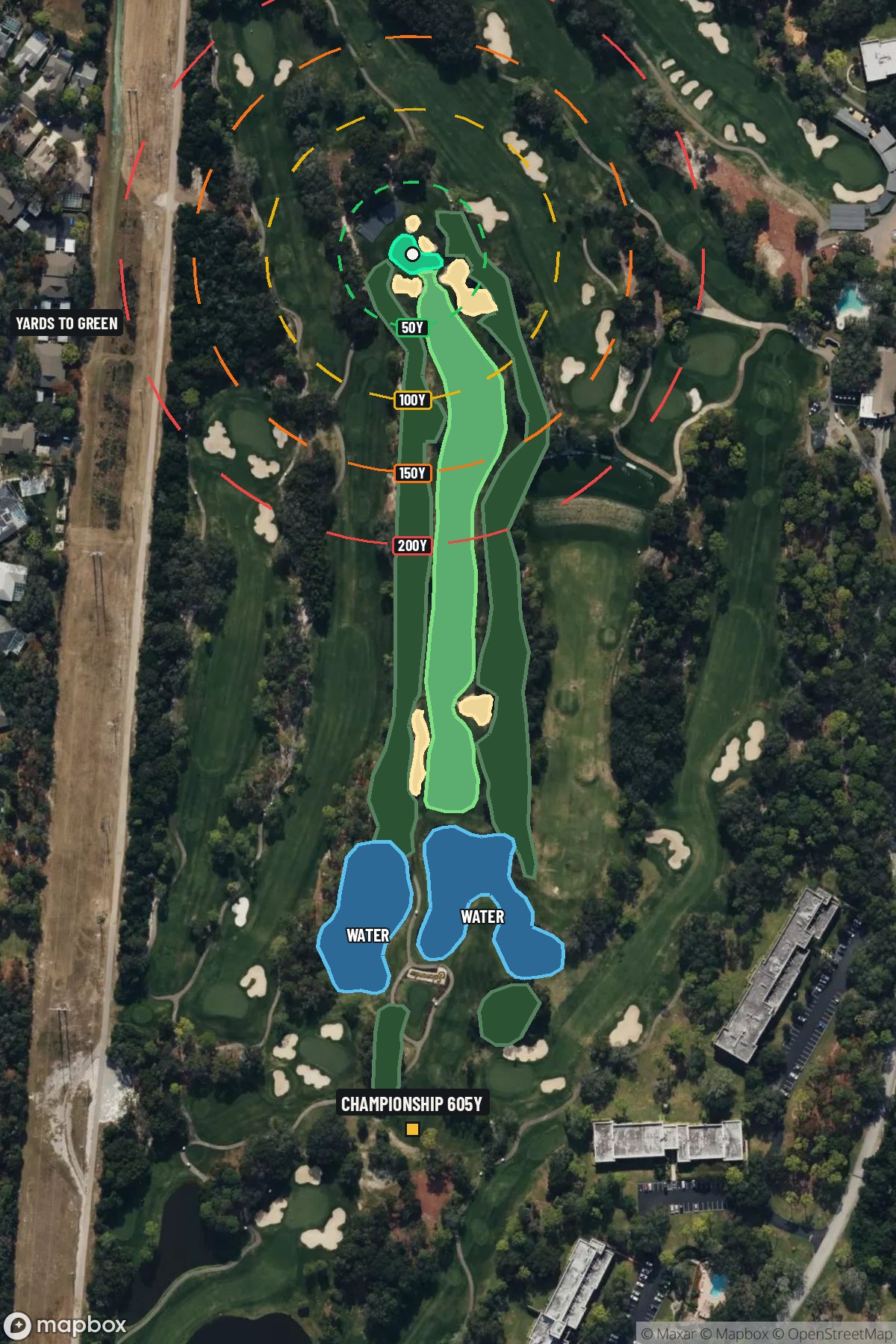 Hole 5 aerial at Westin Innisbrook Resort 'Copperhead Course'