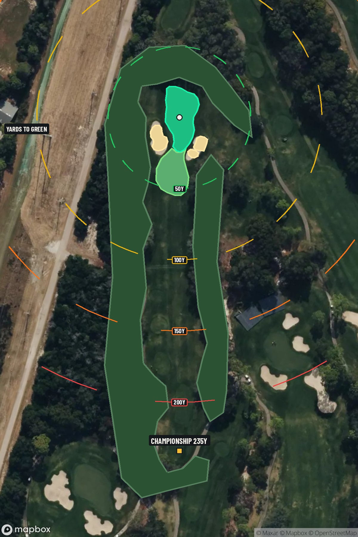 Hole 8 aerial at Westin Innisbrook Resort 'Copperhead Course'