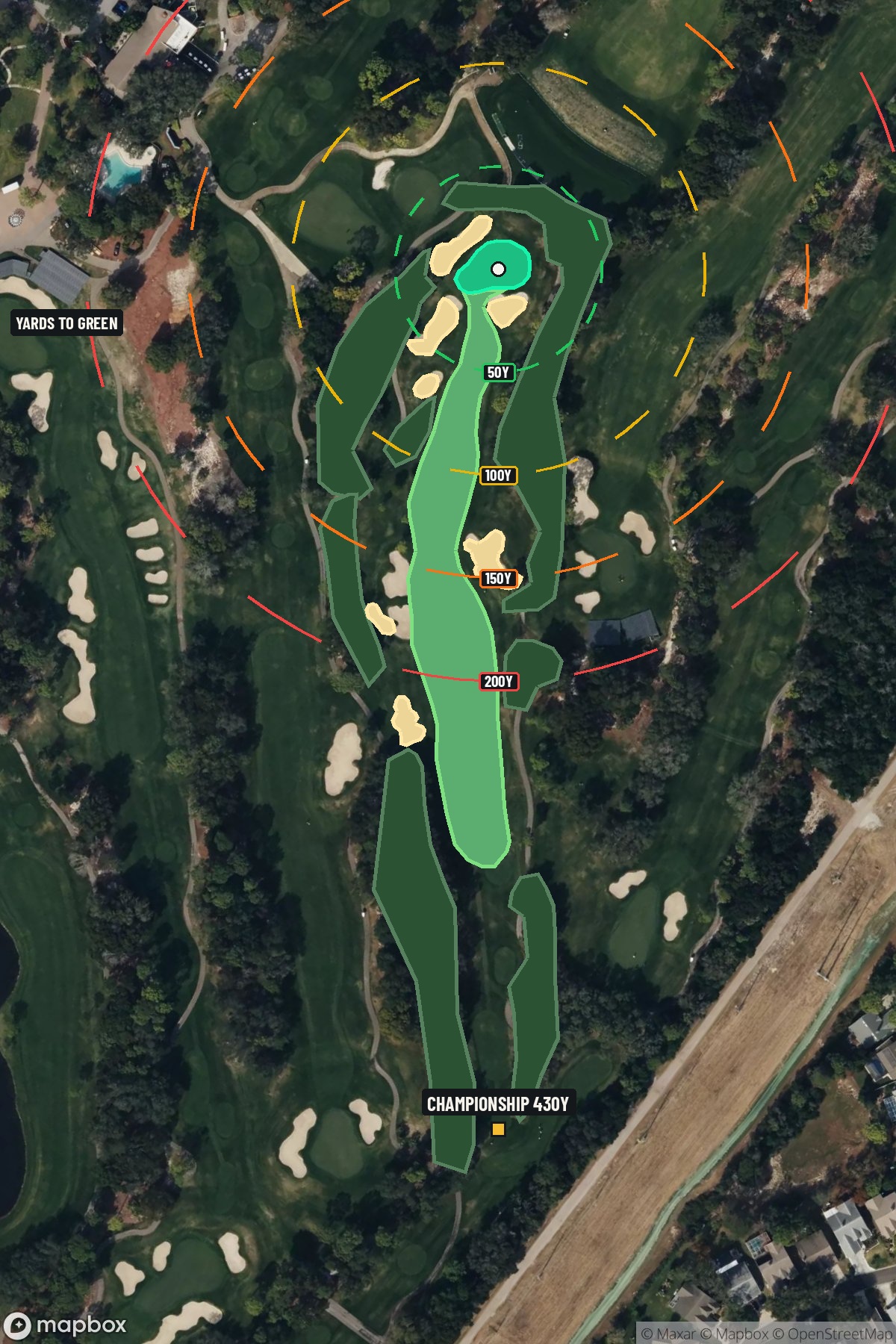 Hole 9 aerial at Westin Innisbrook Resort 'Copperhead Course'