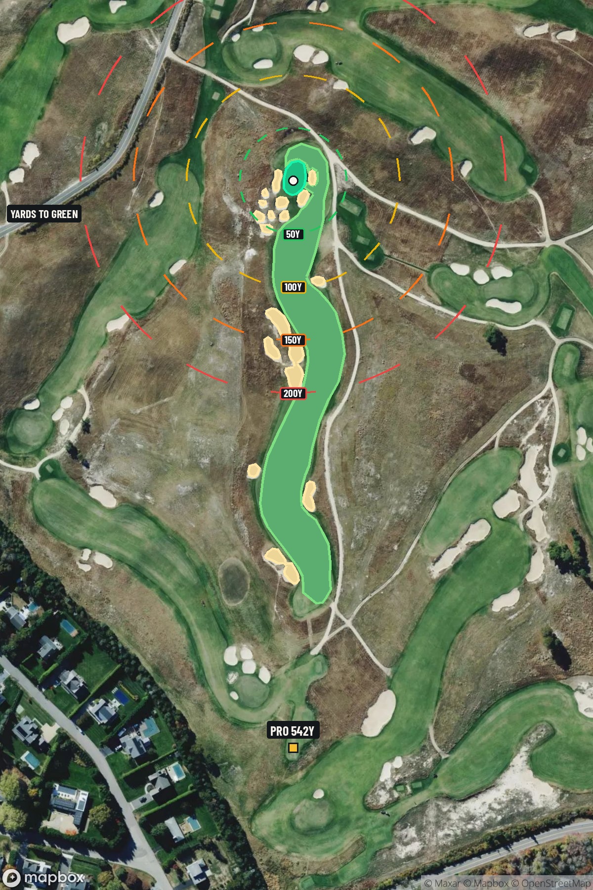 Hole 16 aerial at Shinnecock Hills Golf Club