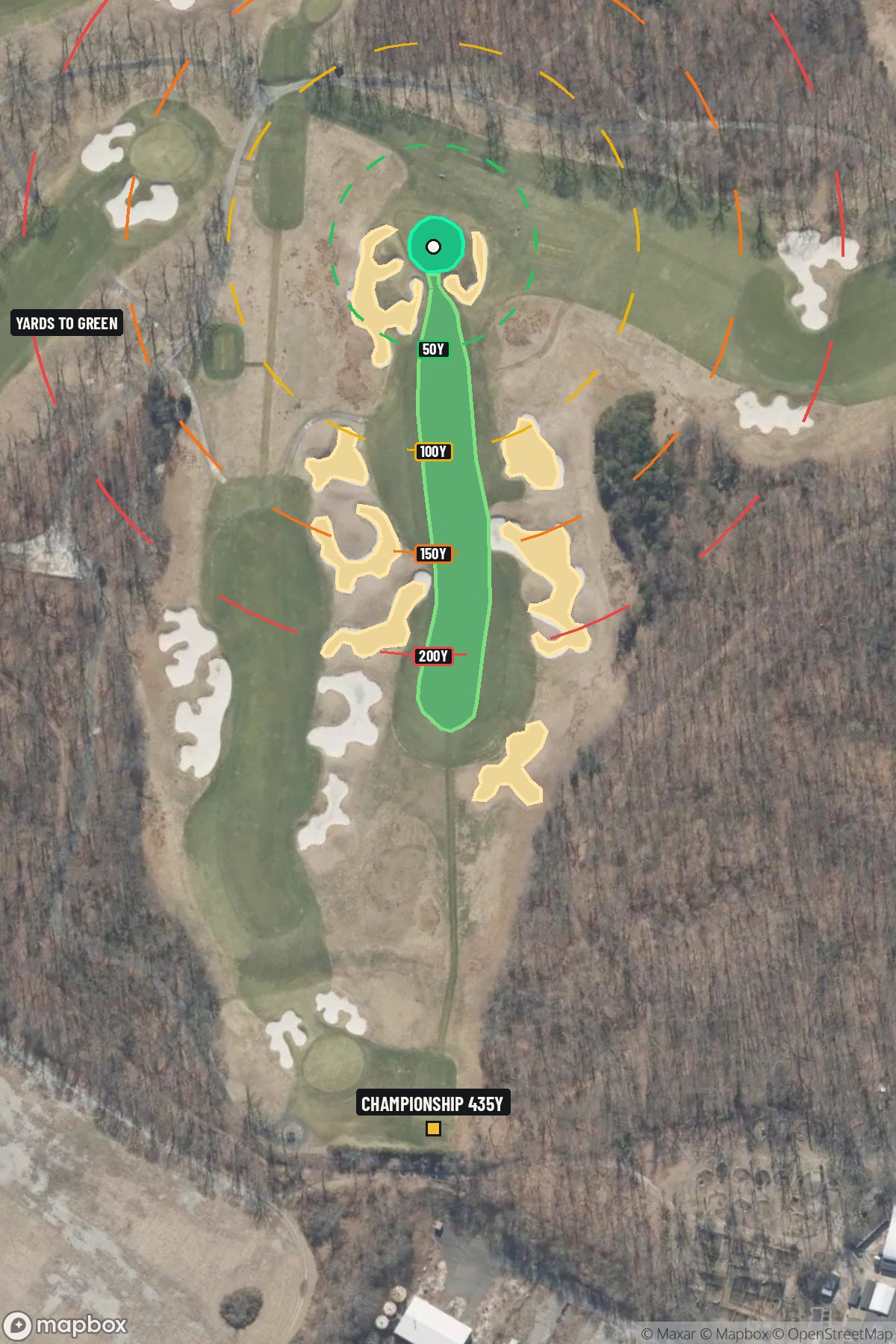 Hole 11 aerial at Bethpage State Park (Black Course)