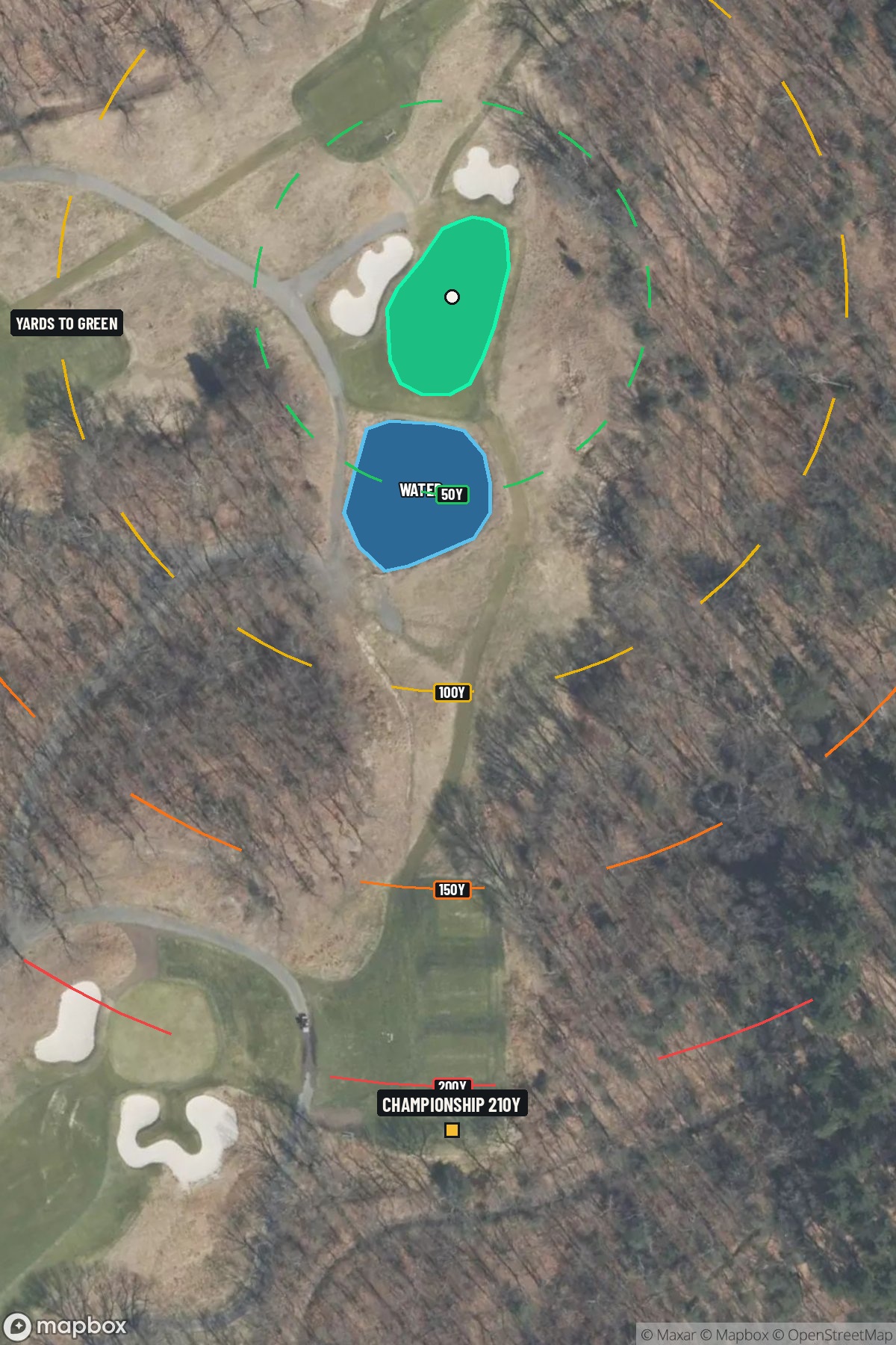 Hole 8 aerial at Bethpage State Park (Black Course)
