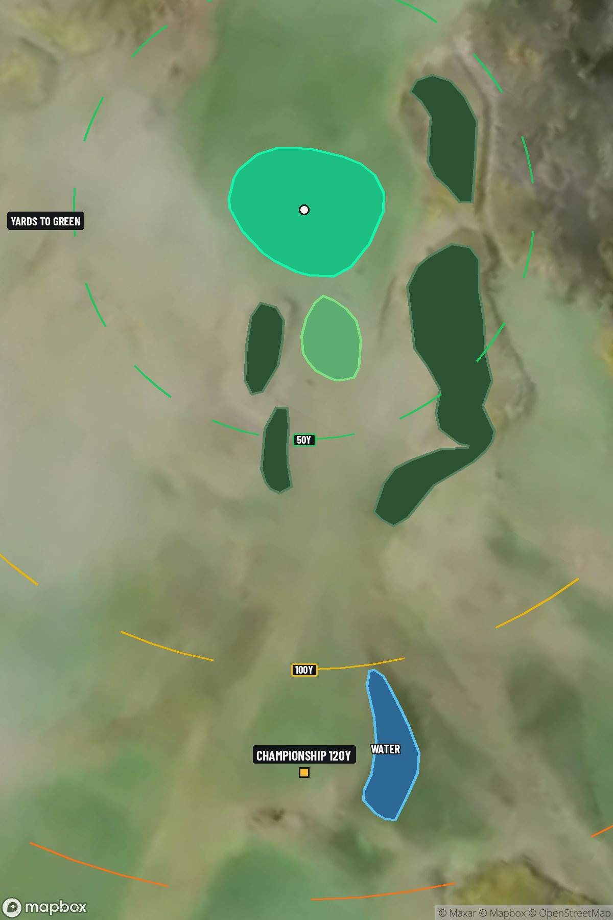 Hole 3 aerial at Bandon Dunes Resort (Sheep Ranch Course)