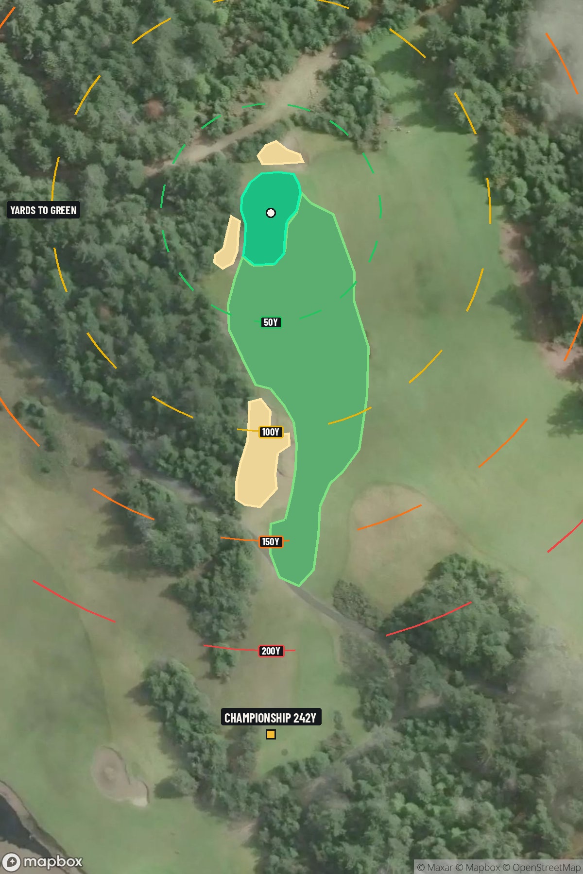Hole 12 aerial at Bandon Dunes Resort (Bandon Trails Course)