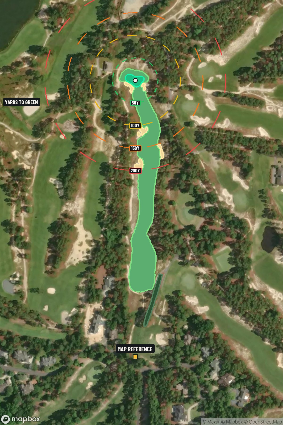 Hole 10 aerial at Pinehurst Resort #2