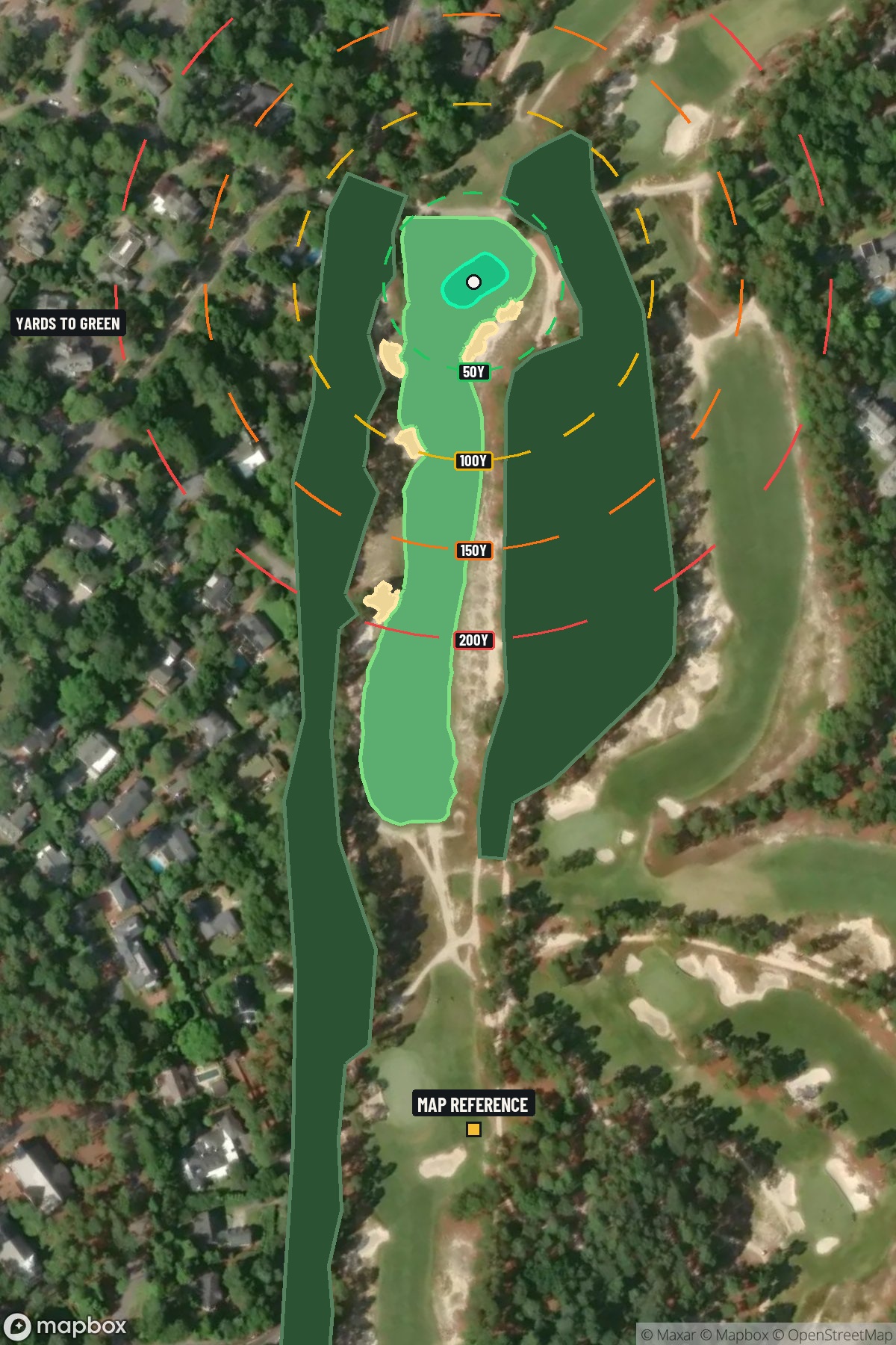 Hole 2 aerial at Pinehurst Resort #2
