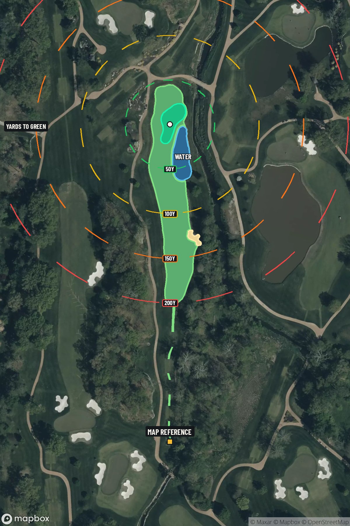 Hole 11 aerial at Bellerive Country Club