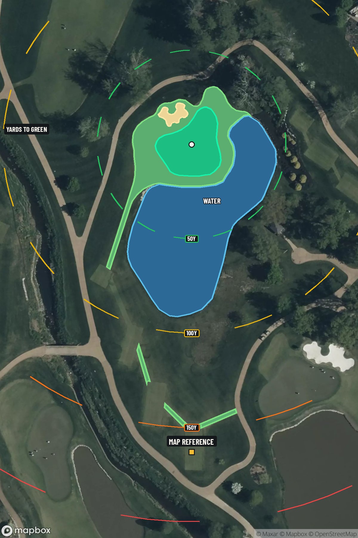 Hole 3 aerial at Bellerive Country Club