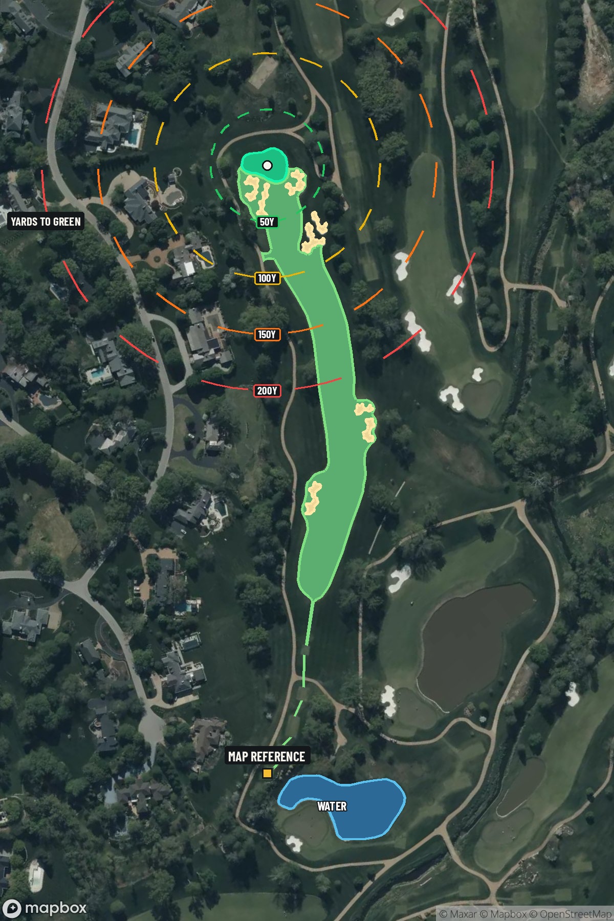 Hole 4 aerial at Bellerive Country Club
