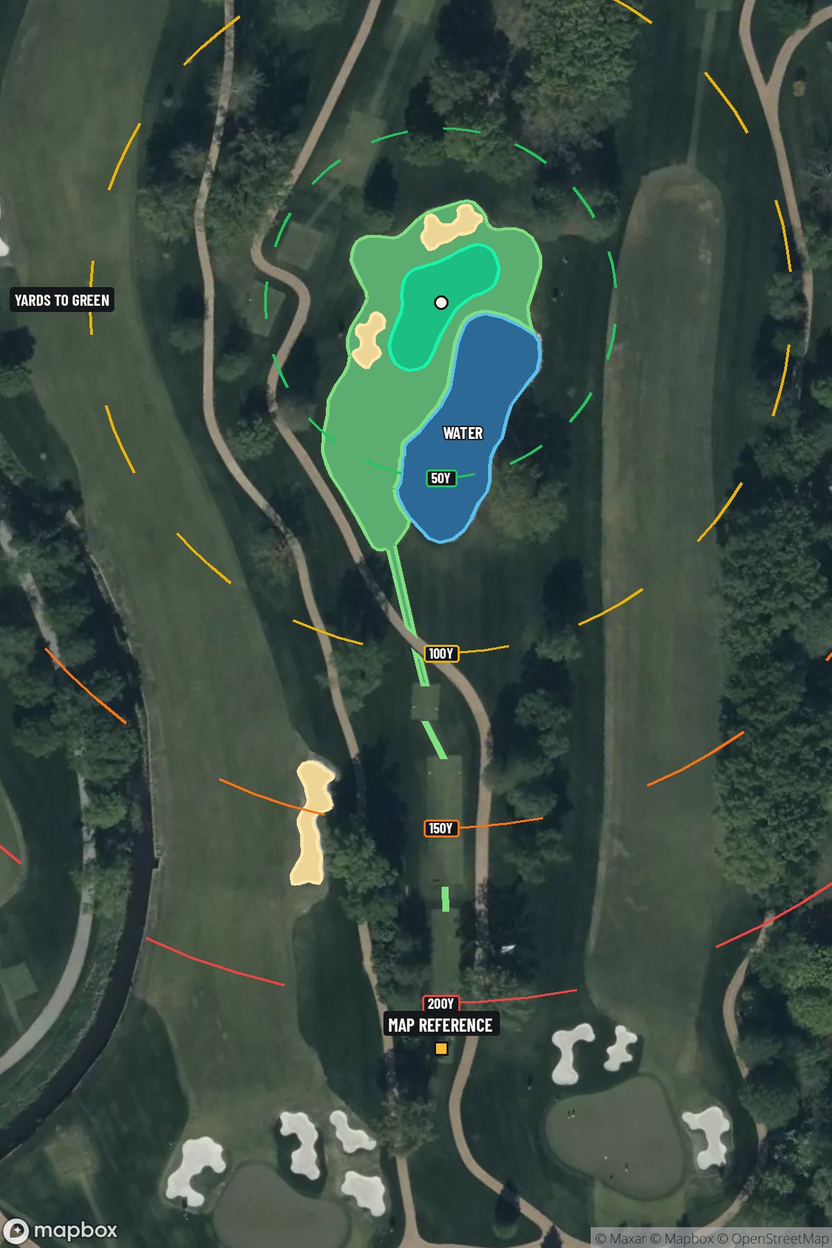 Hole 6 aerial at Bellerive Country Club