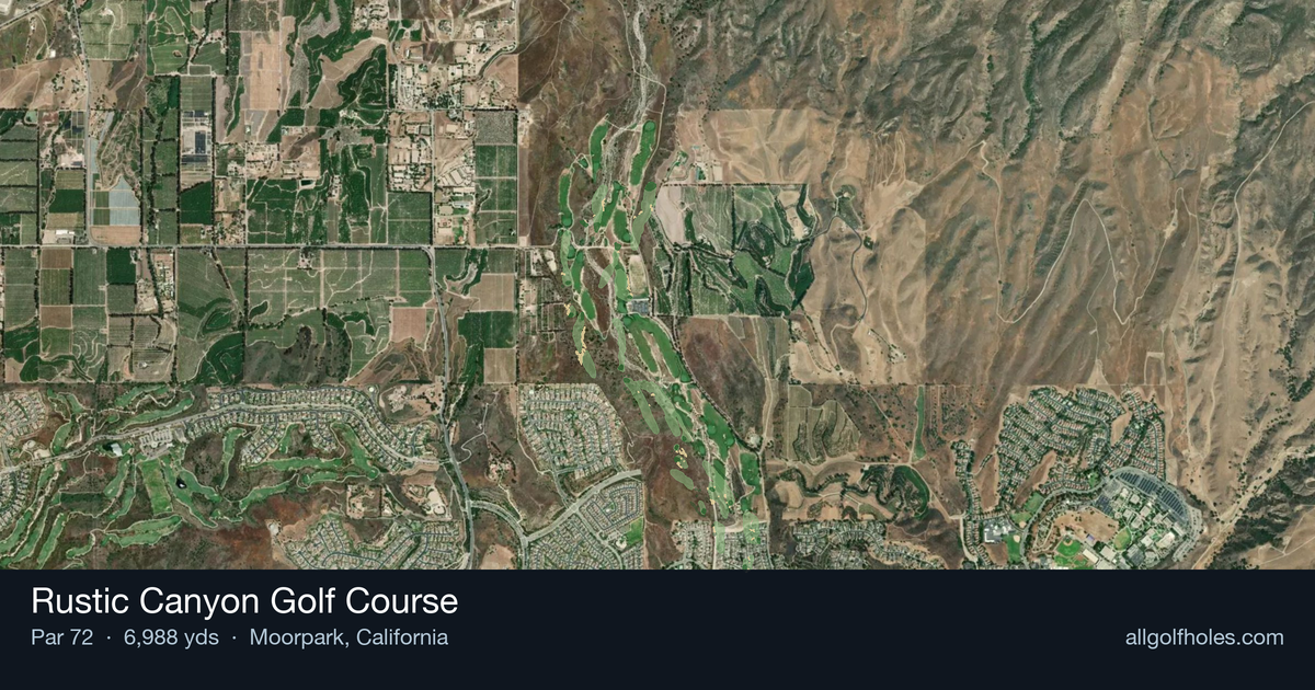 Rustic Ridge Foot Golf Rustic Canyon Golf Course — Interactive Hole Maps, Scorecard & Course ...