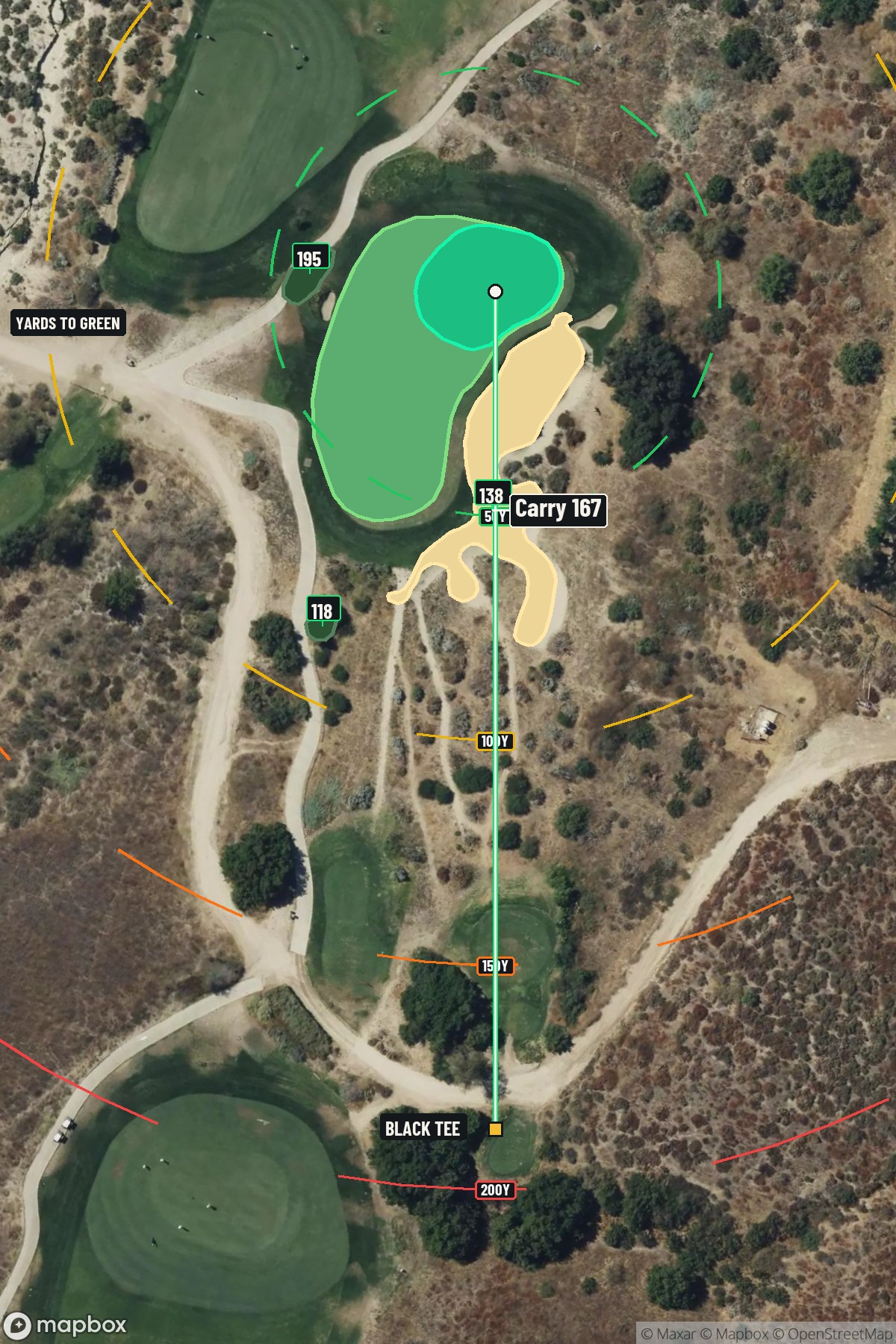 Hole 17 aerial at Rustic Canyon Golf Course
