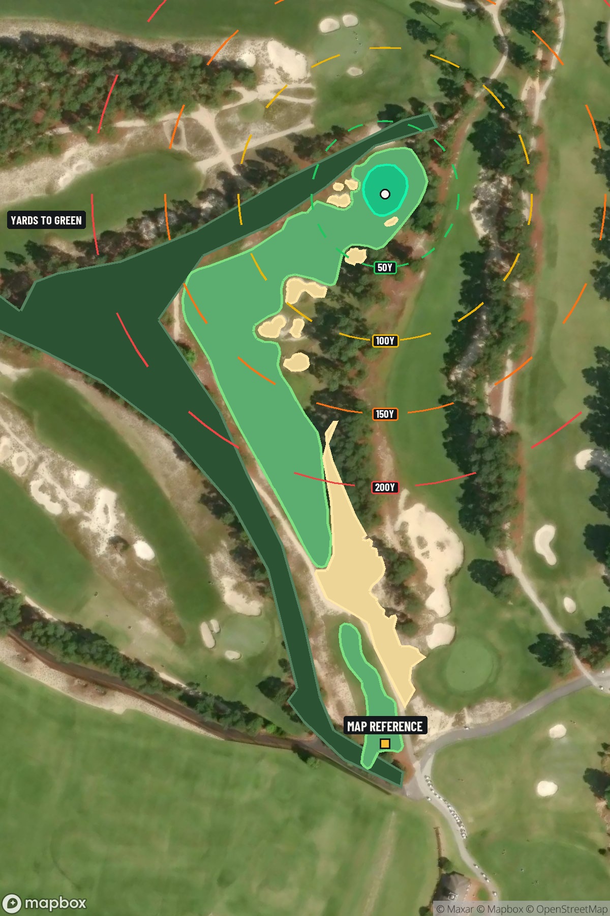 Hole 1 aerial at Pinehurst Resort  #4