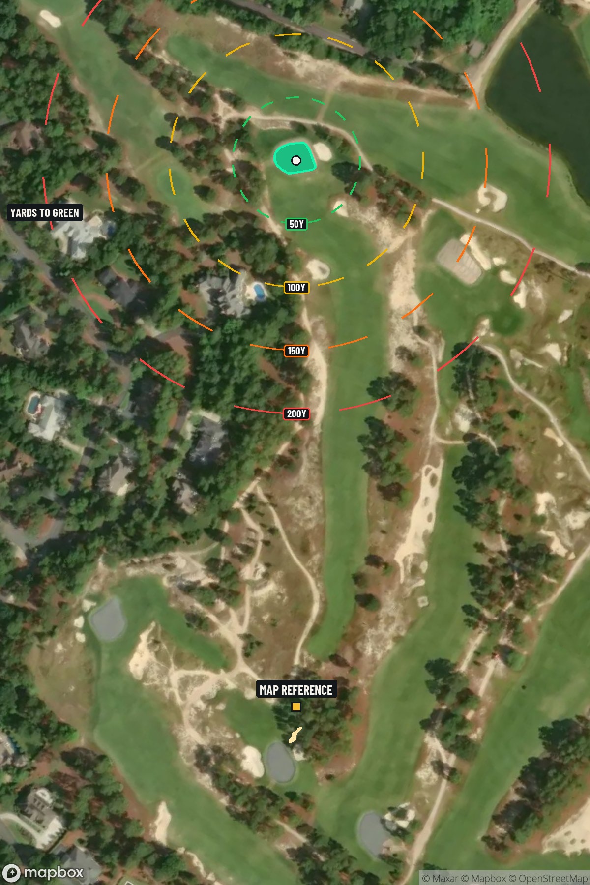 Hole 12 aerial at Pinehurst Resort  #4