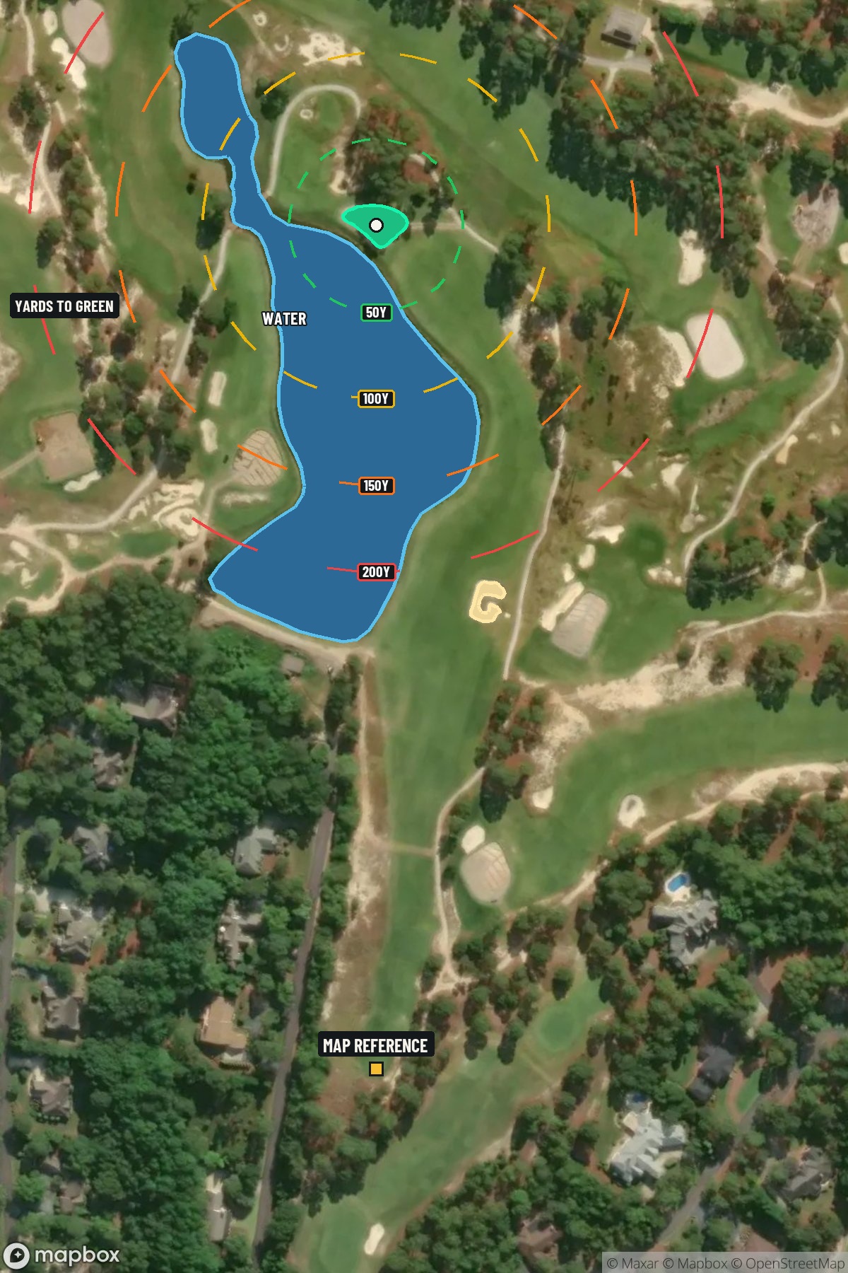 Hole 13 aerial at Pinehurst Resort  #4