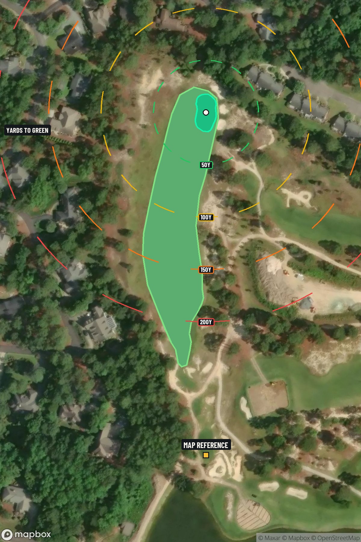 Hole 15 aerial at Pinehurst Resort  #4