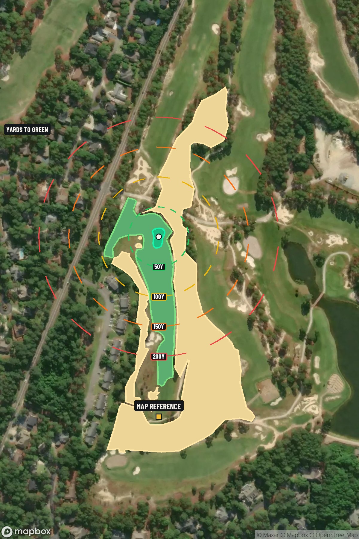 Hole 16 aerial at Pinehurst Resort  #4