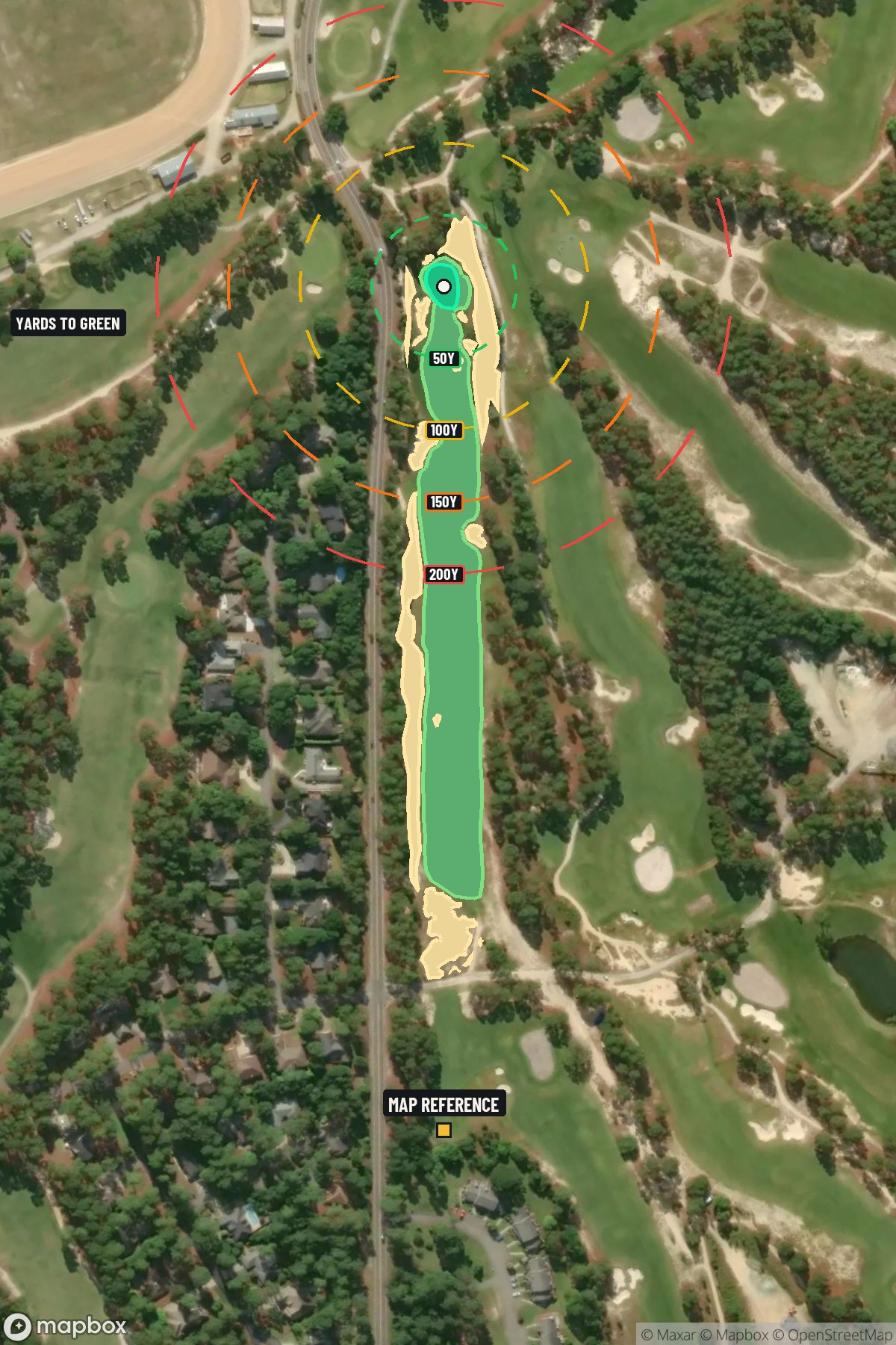 Hole 17 aerial at Pinehurst Resort  #4