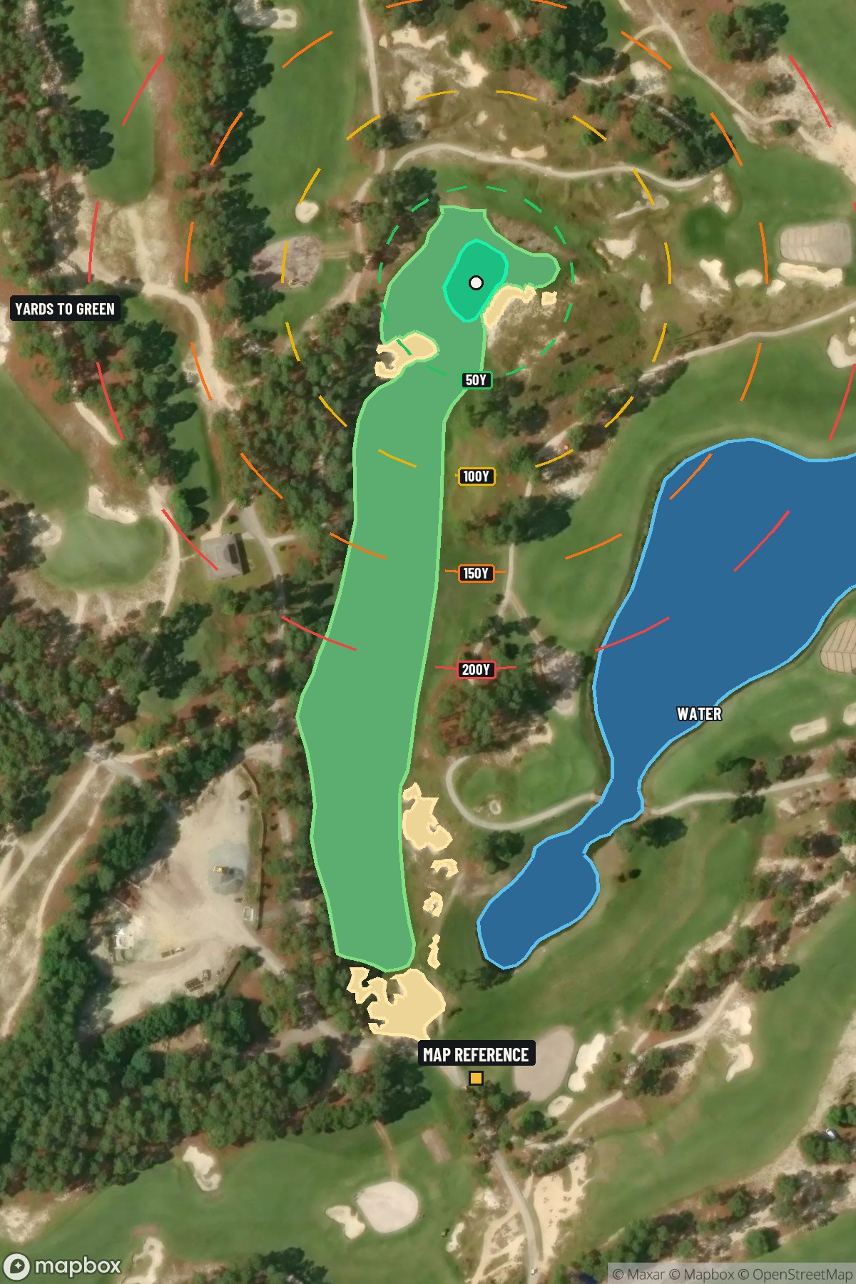 Hole 5 aerial at Pinehurst Resort  #4