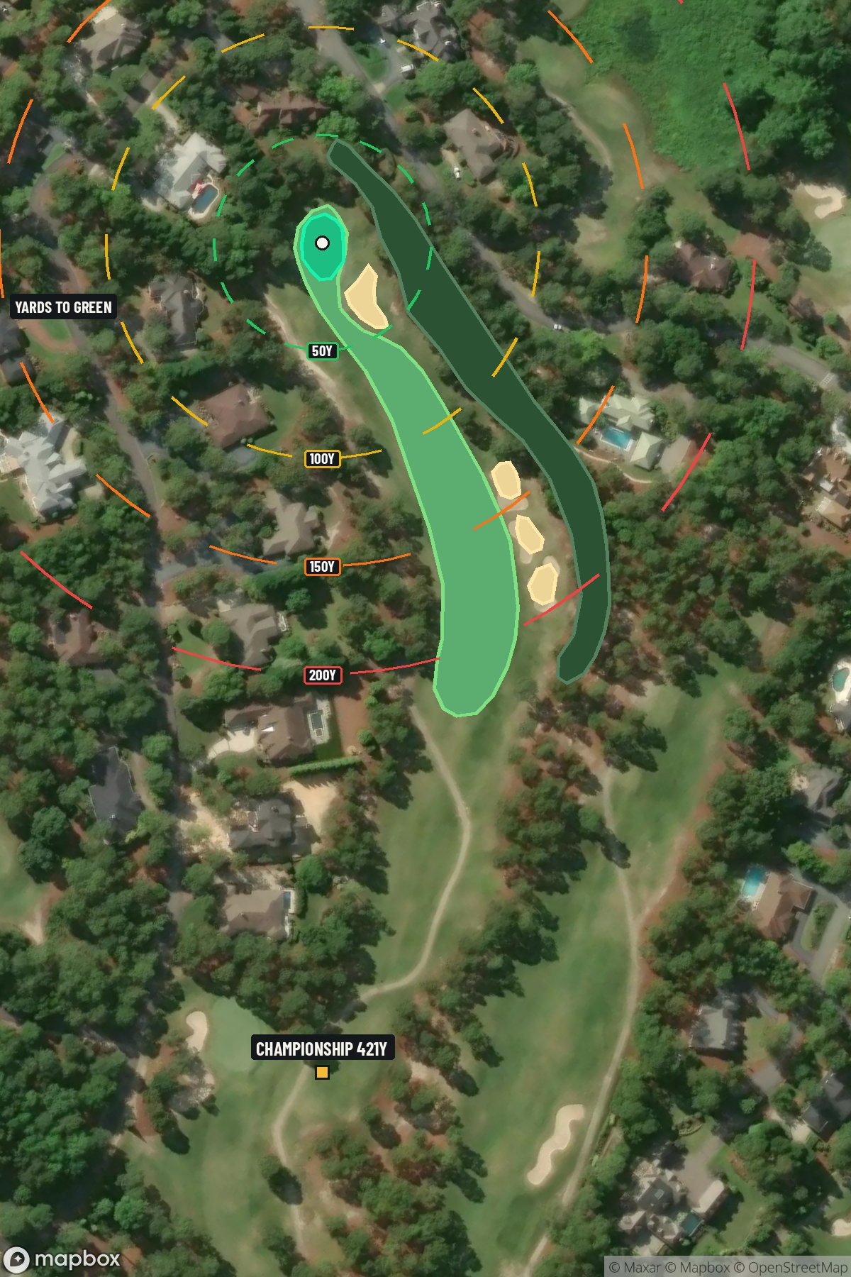 Hole 11 aerial at Pinehurst Resort #7
