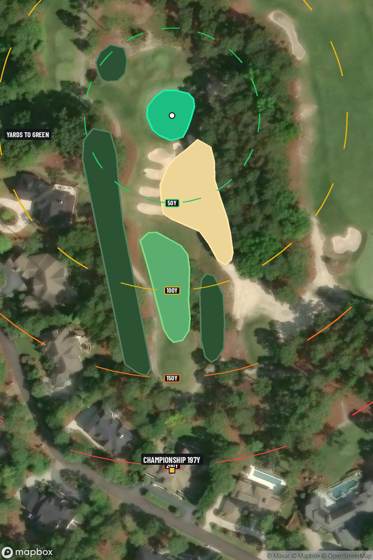 Hole 16 aerial at Pinehurst Resort #7