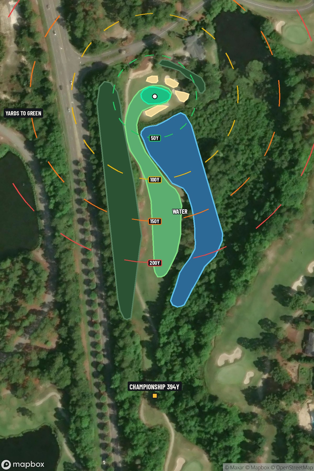 Hole 7 aerial at Pinehurst Resort #7