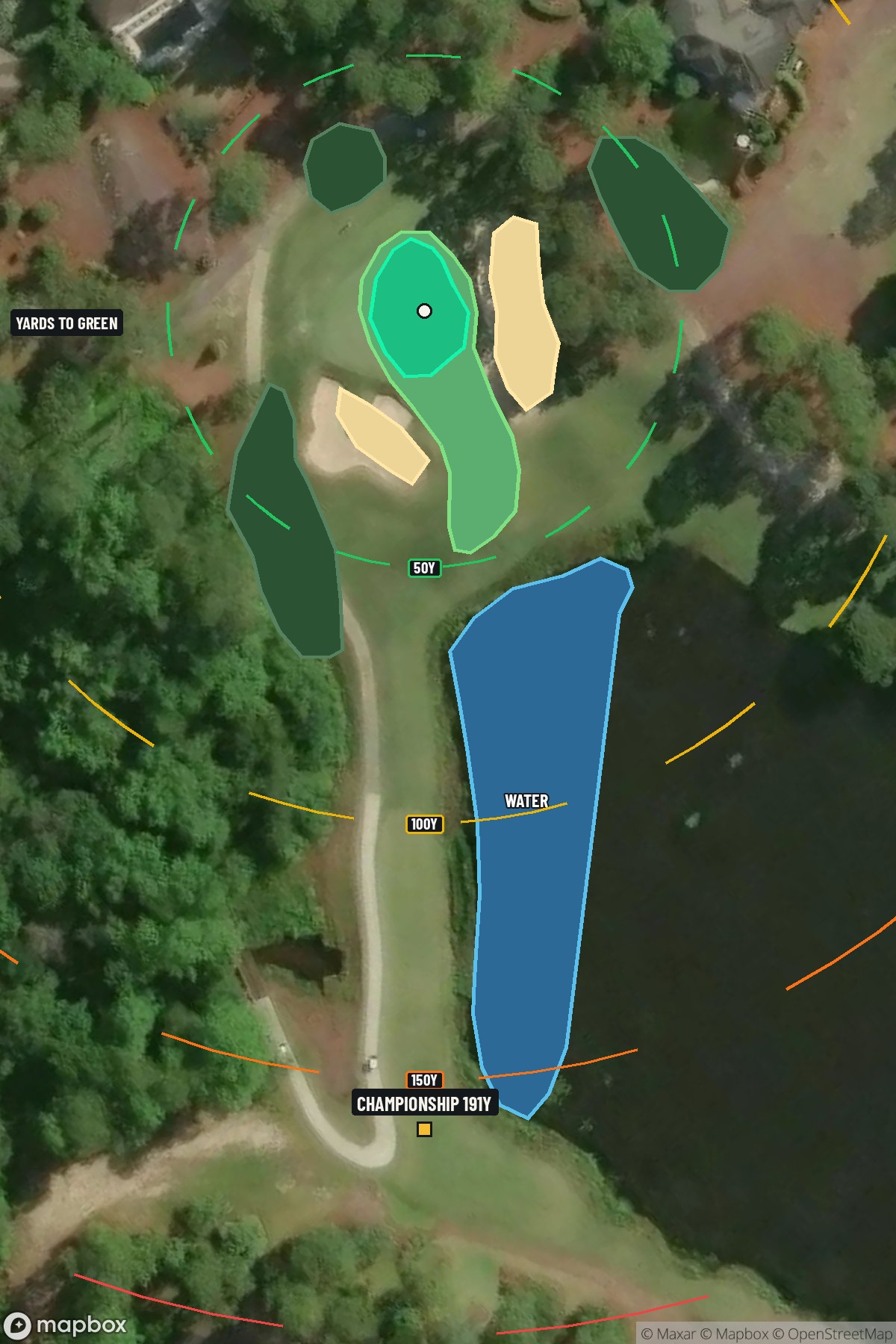 Hole 9 aerial at Pinehurst Resort #7