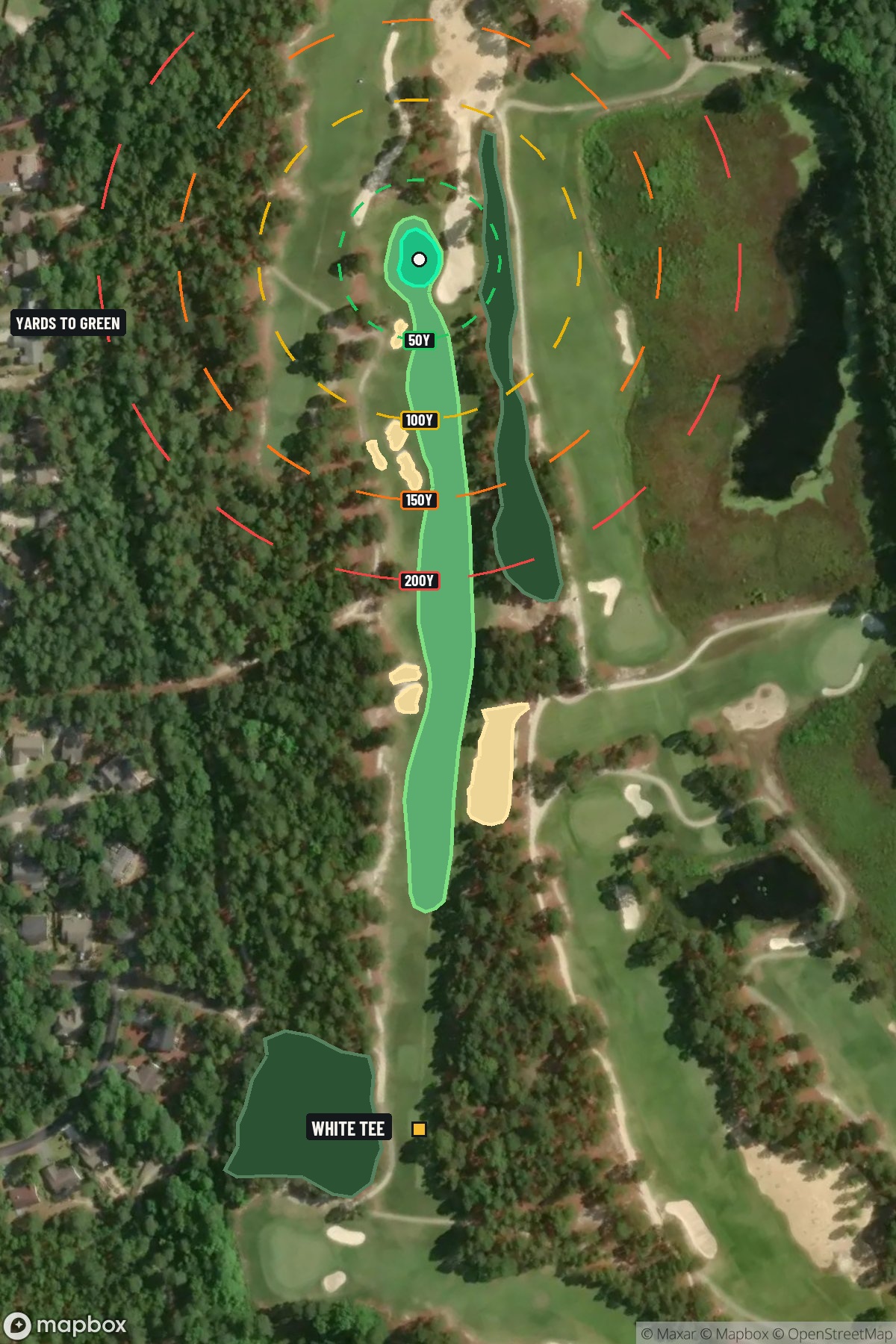 Hole 11 aerial at Pinehurst Resort #8