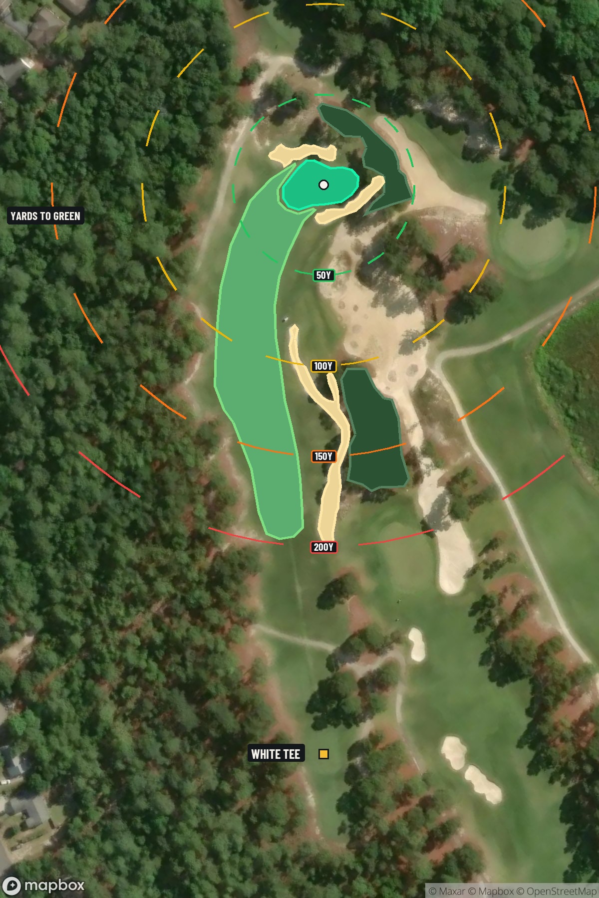 Hole 12 aerial at Pinehurst Resort #8
