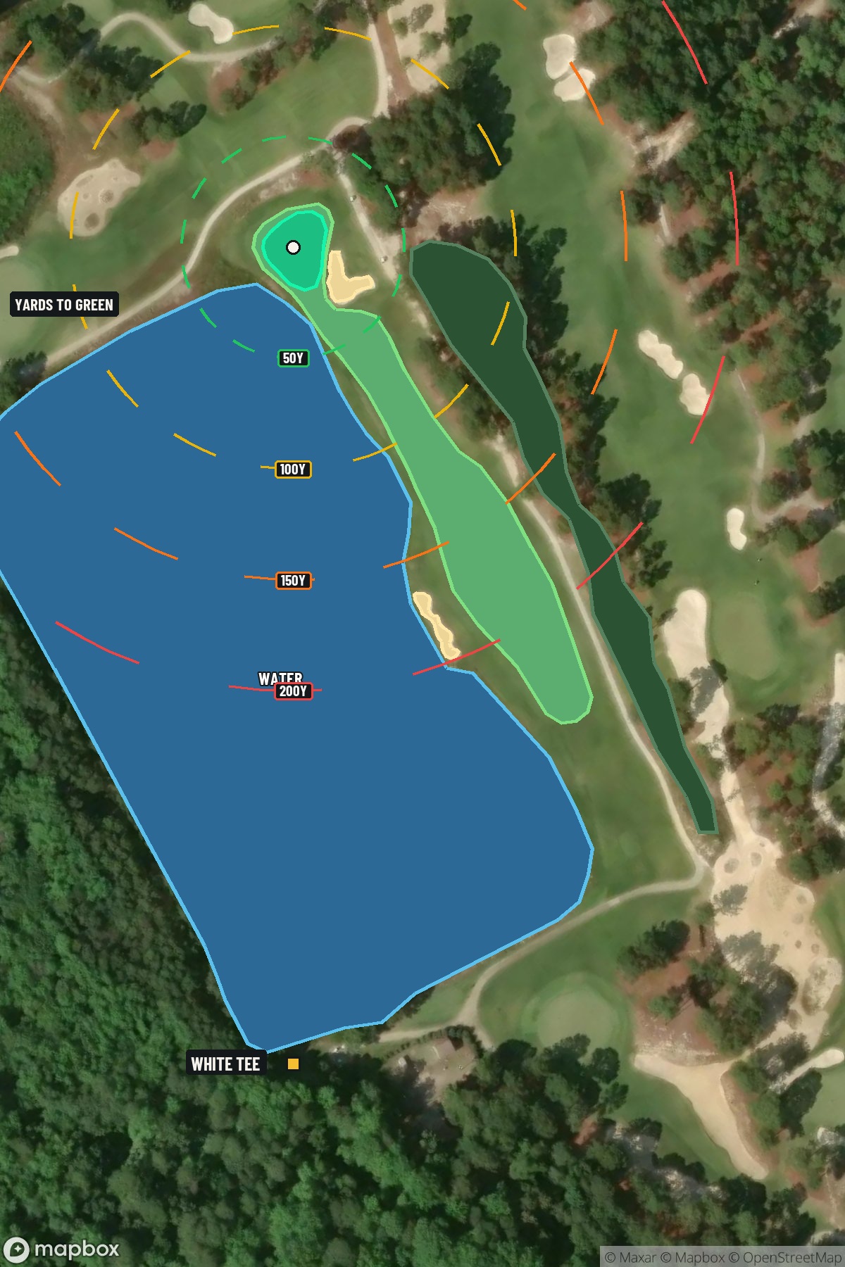 Hole 14 aerial at Pinehurst Resort #8