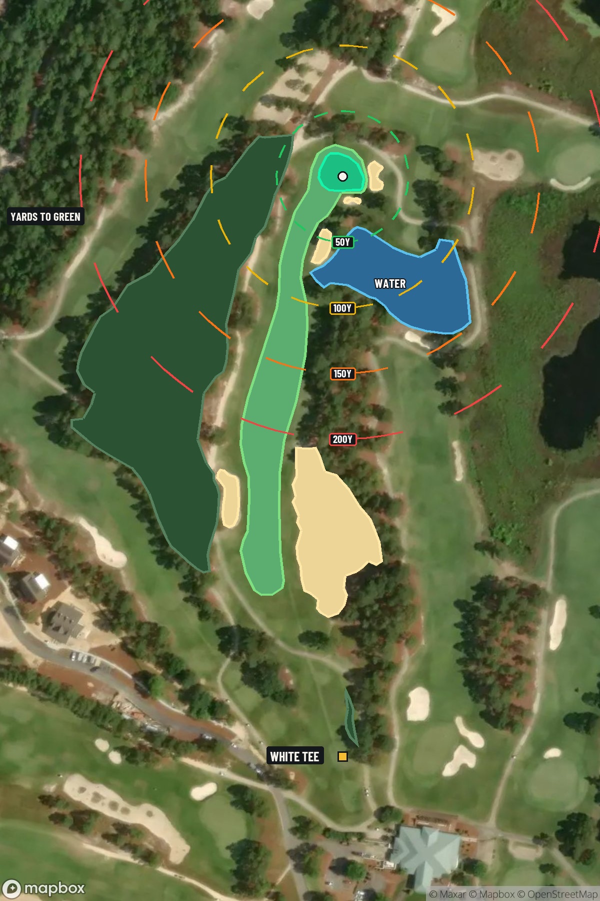 Hole 17 aerial at Pinehurst Resort #8