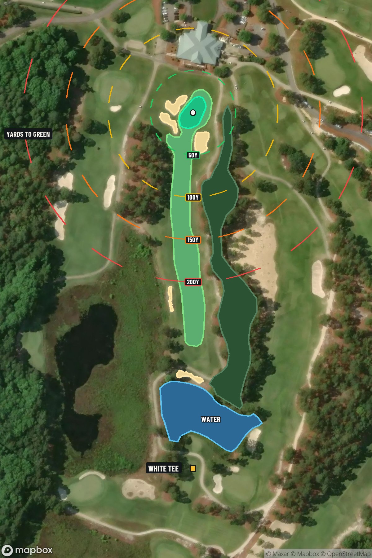 Hole 18 aerial at Pinehurst Resort #8
