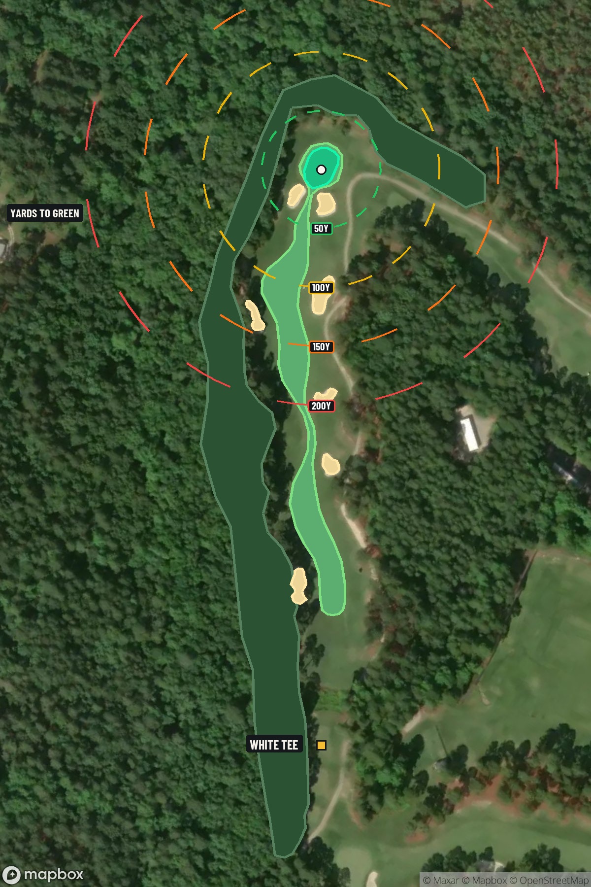 Hole 2 aerial at Pinehurst Resort #8