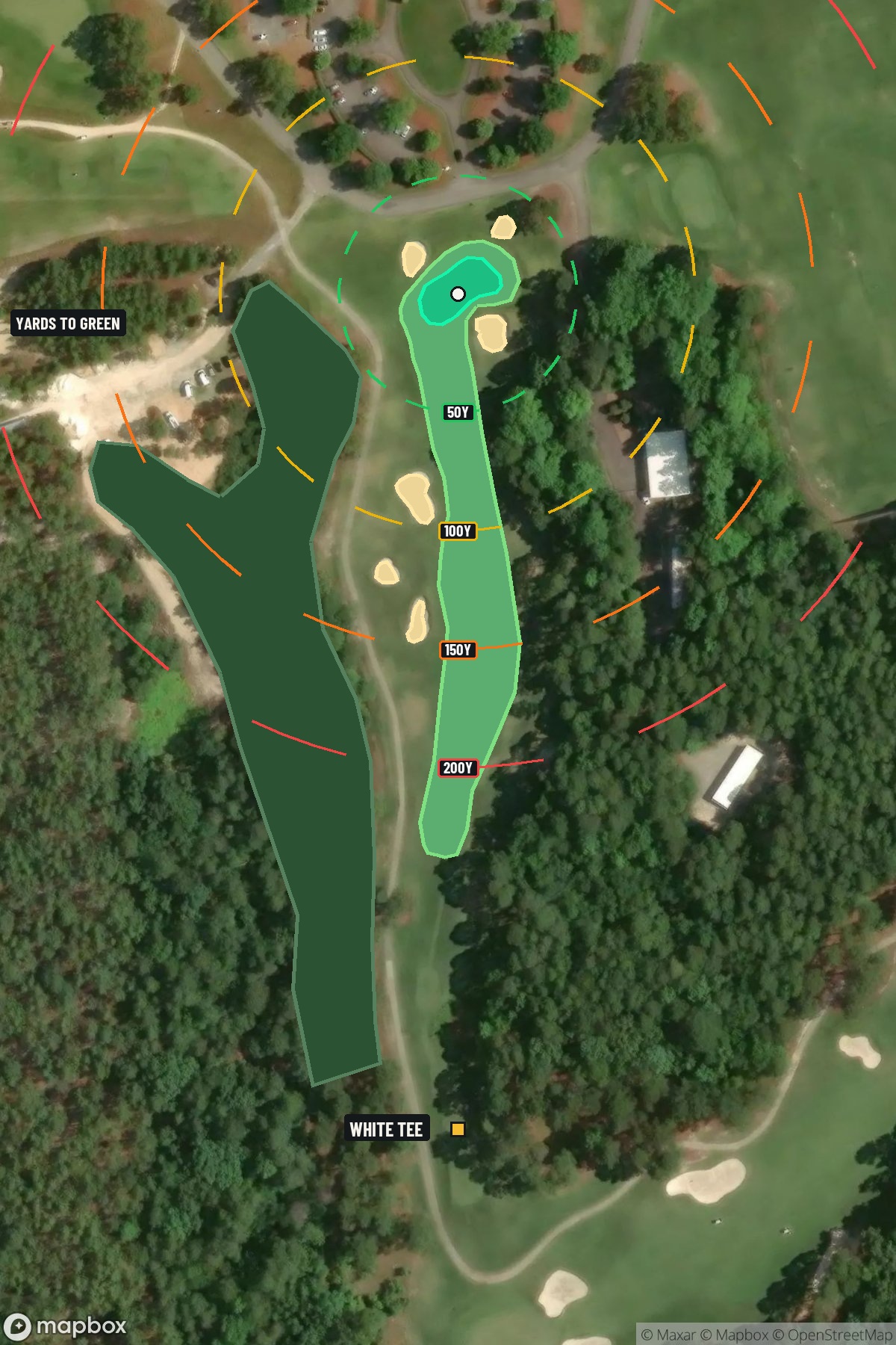 Hole 3 aerial at Pinehurst Resort #8